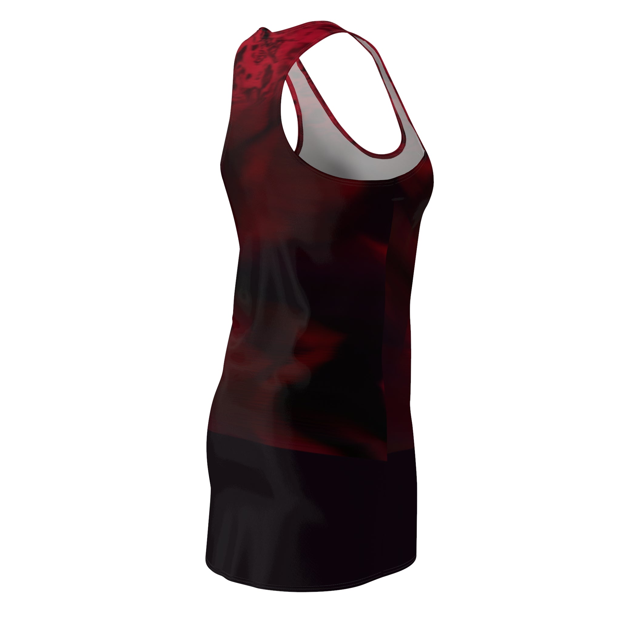 Racerback Dress — Interlaced (AOP)