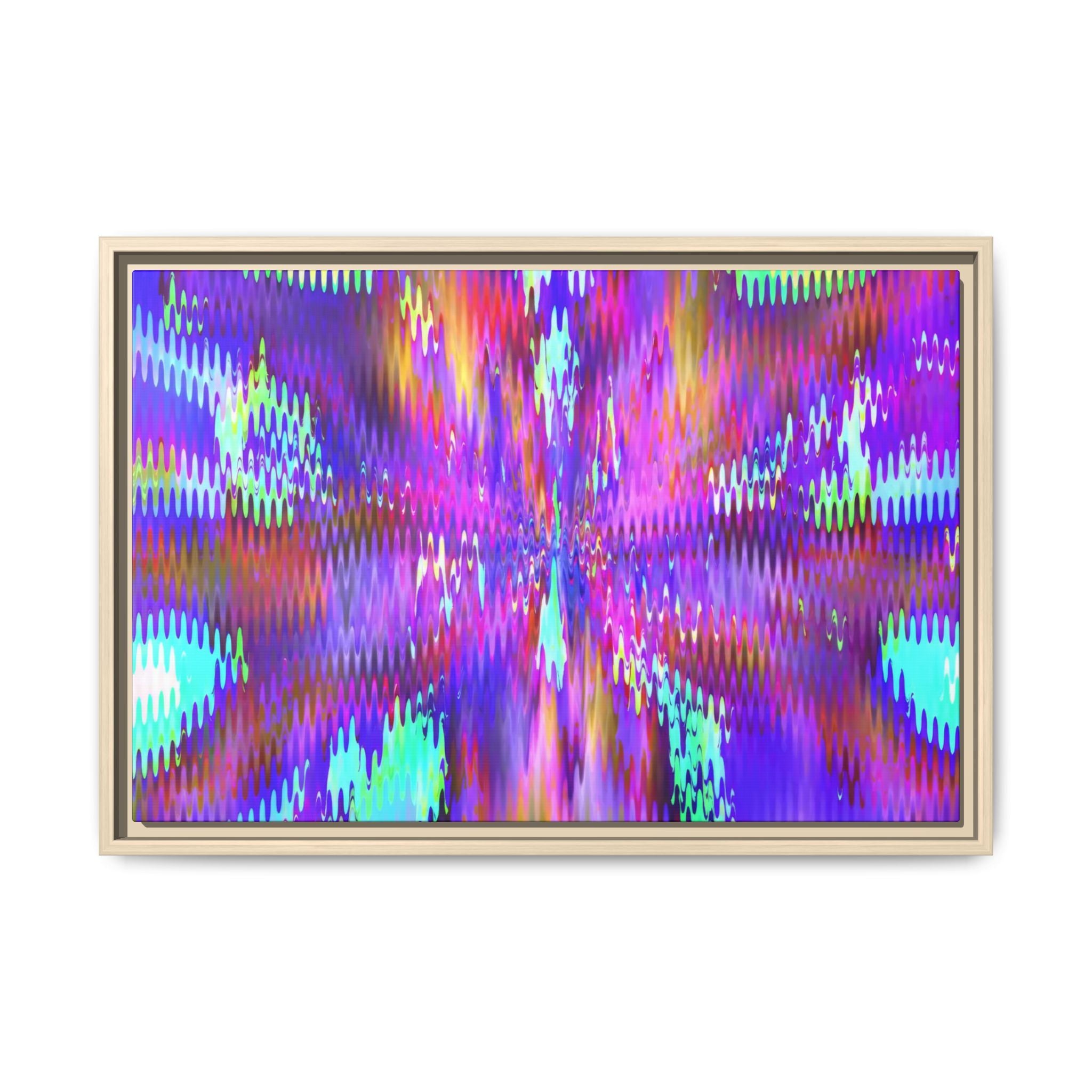 Framed Canvas Art — "Sub Bass"