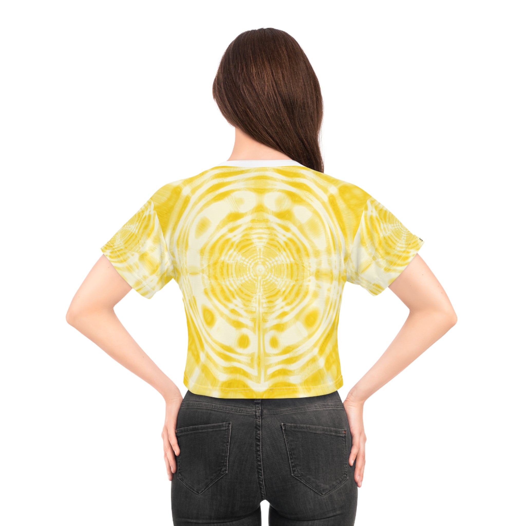 Crop Tee "Solaria" (AOP)