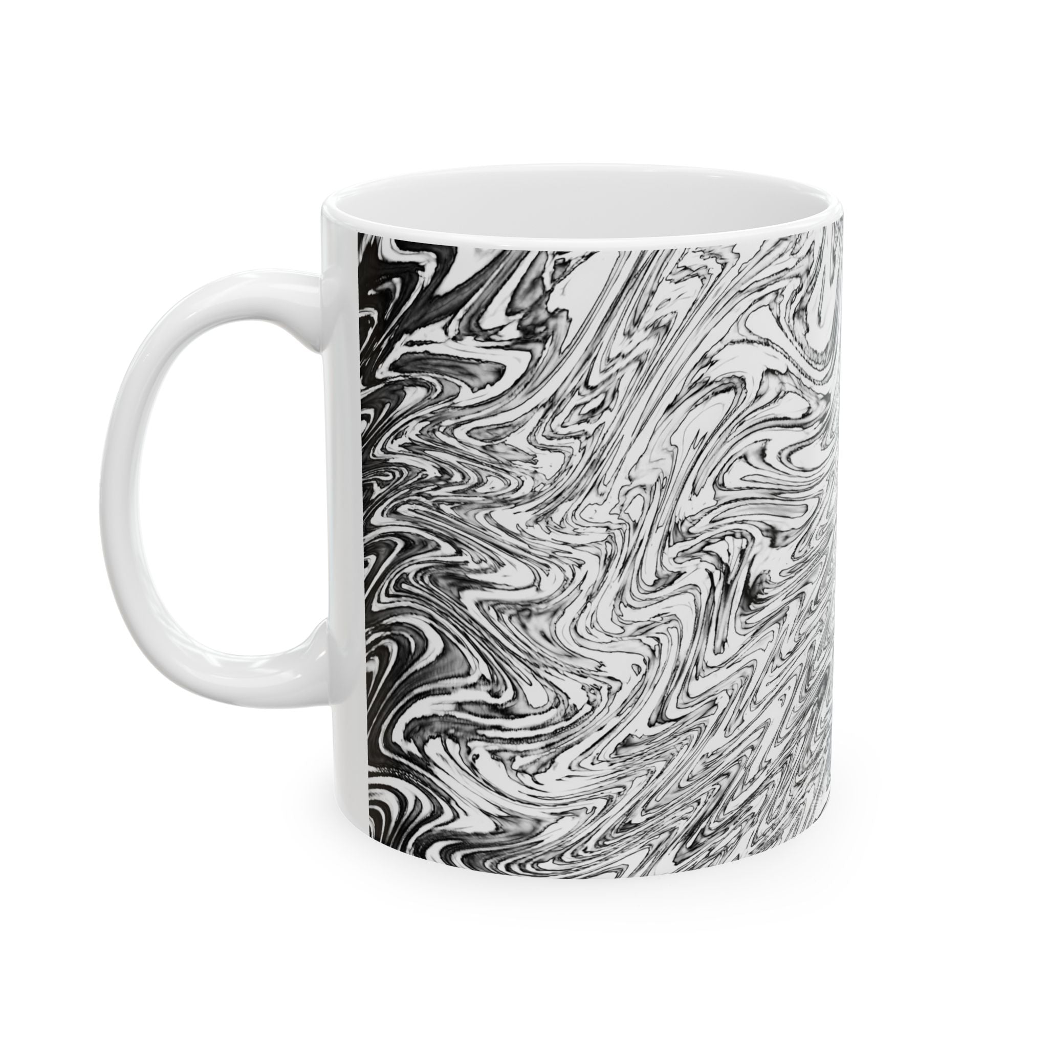 ZOZO Ceramic Mug - Hoops BW (11oz/15oz)