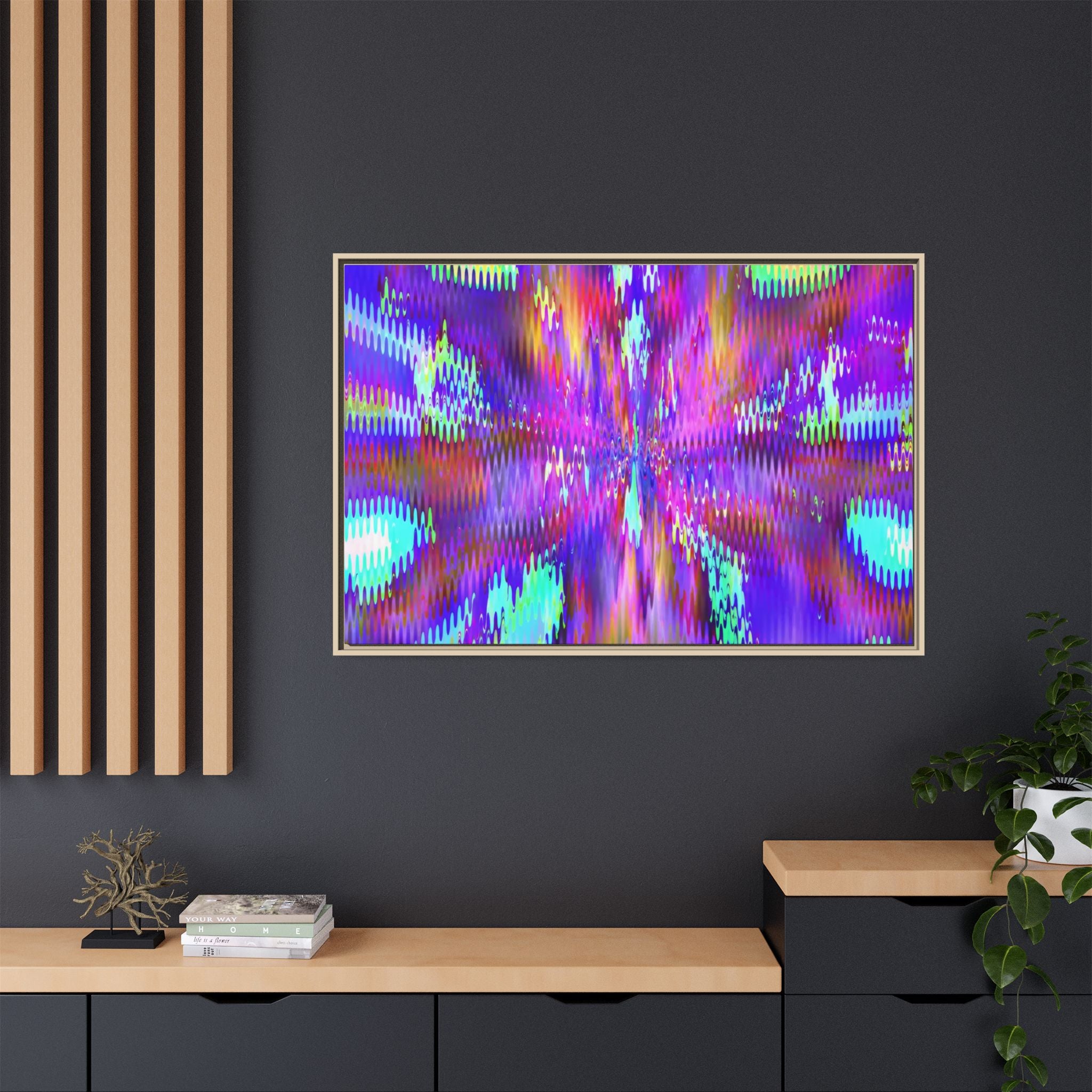 Framed Canvas Art — "Sub Bass"