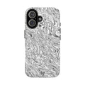 iPhones 11 thru 16 Durable Shockproof Case --- Hoops BW
