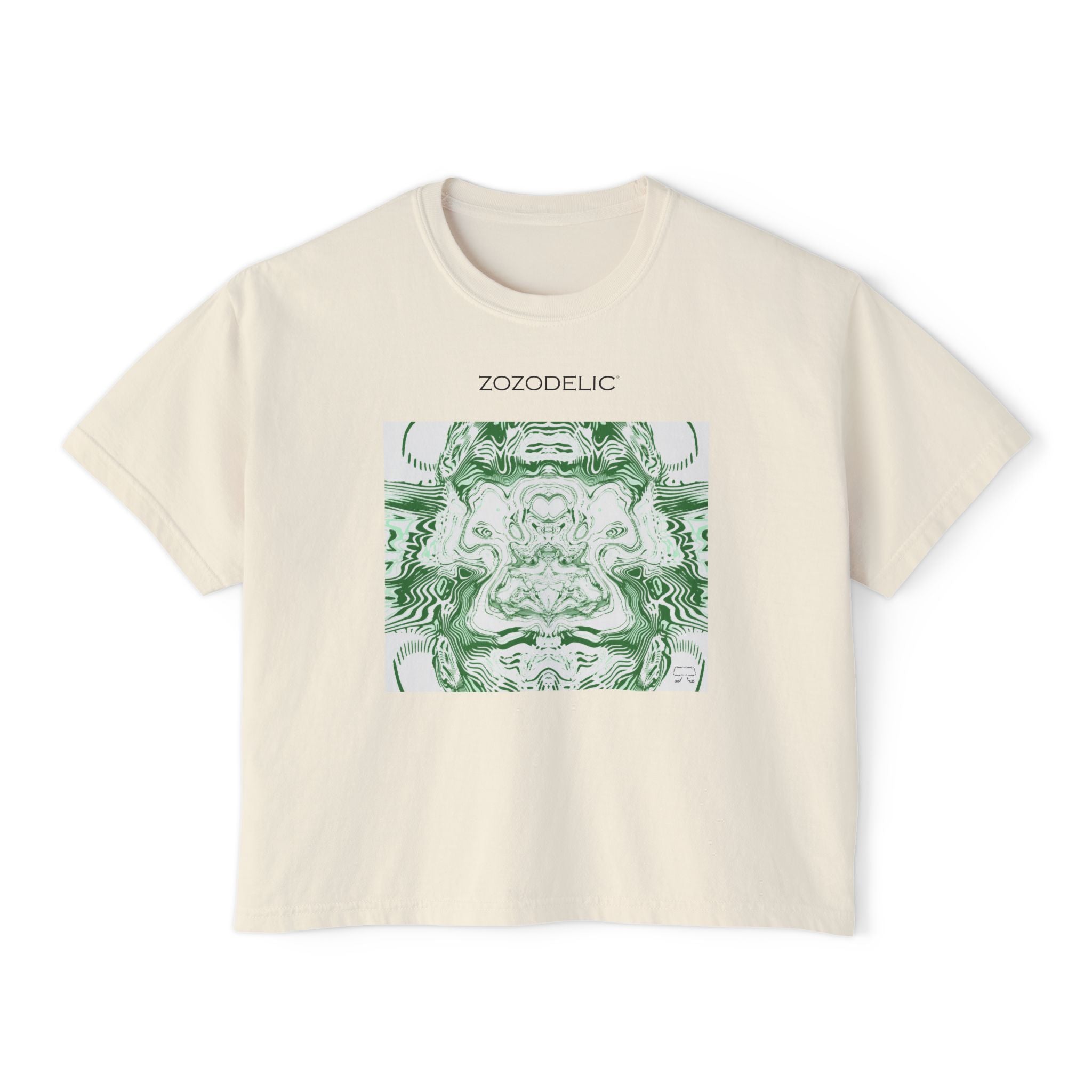 Woman's Box T-Shirt - Spirit Mint (Heavy Fabric)