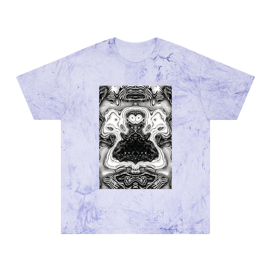 Marbled T-Shirt - Spirit Black and White