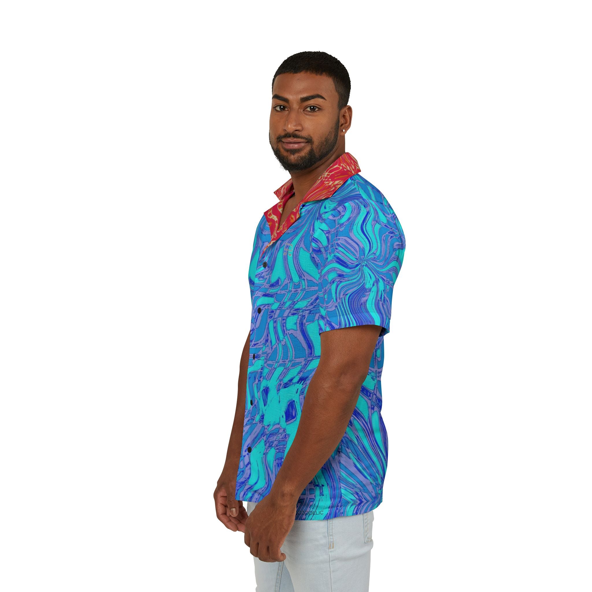 Hawaiian Shirt - Fiesta Blu