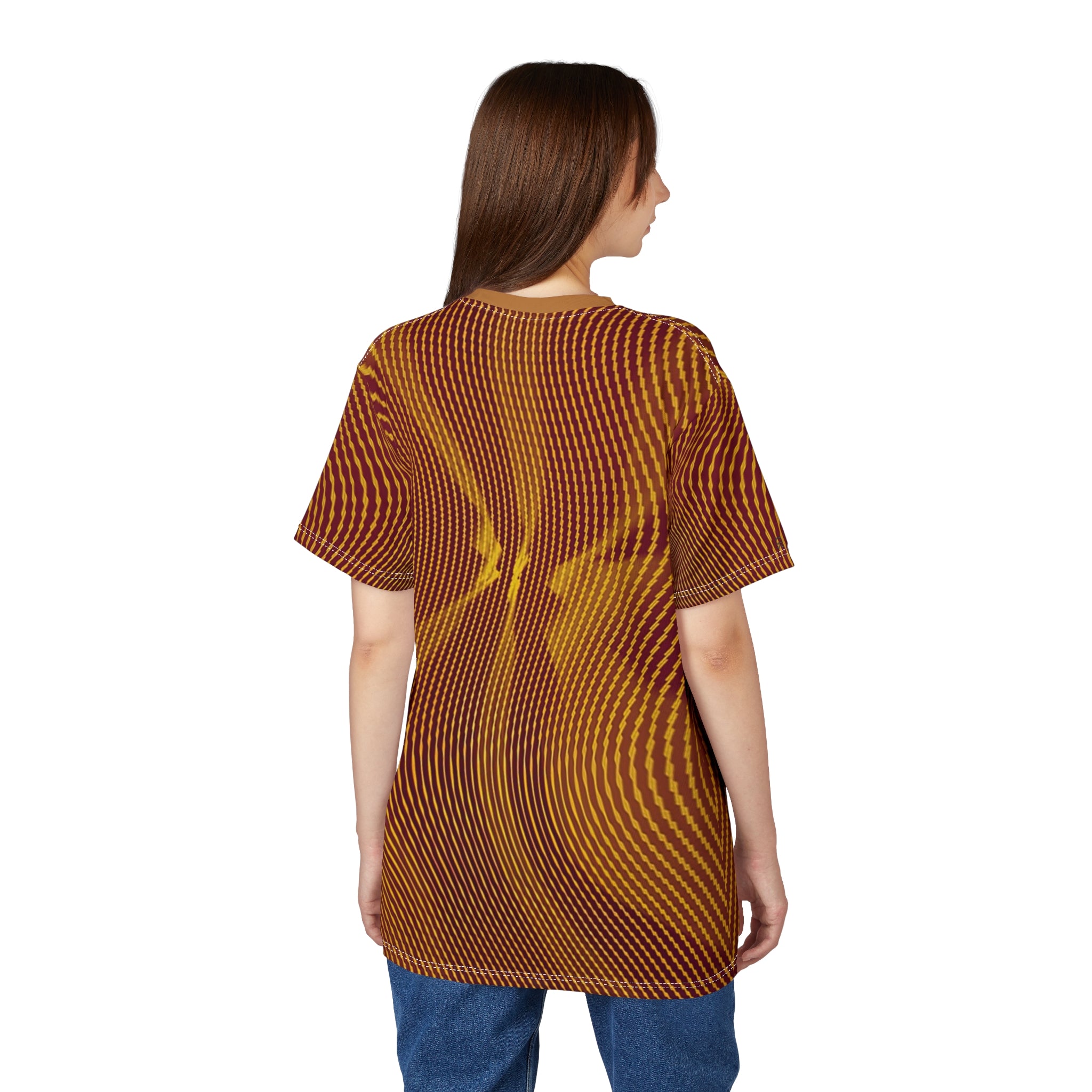 T-Shirt "Sun Spots Gold" (AOP)