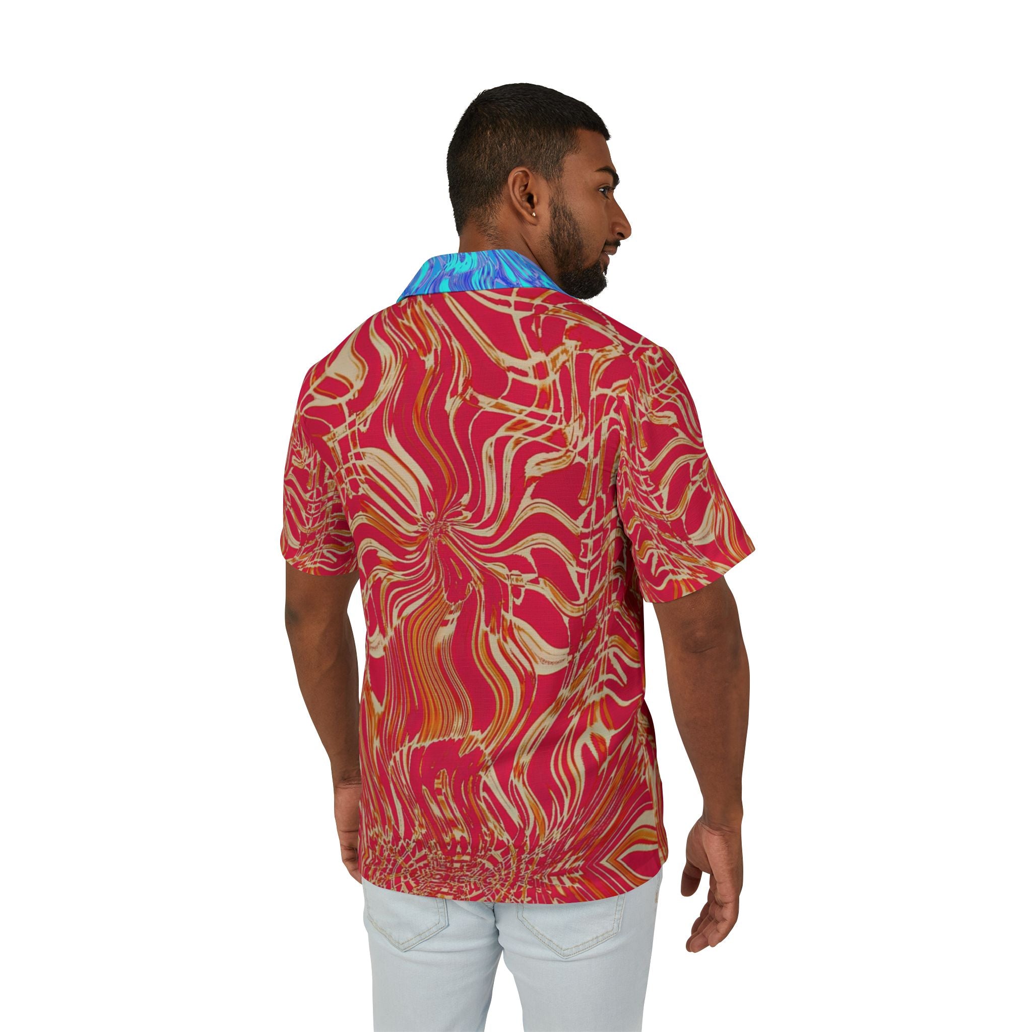 Hawaiian Shirt - Fiesta Flame