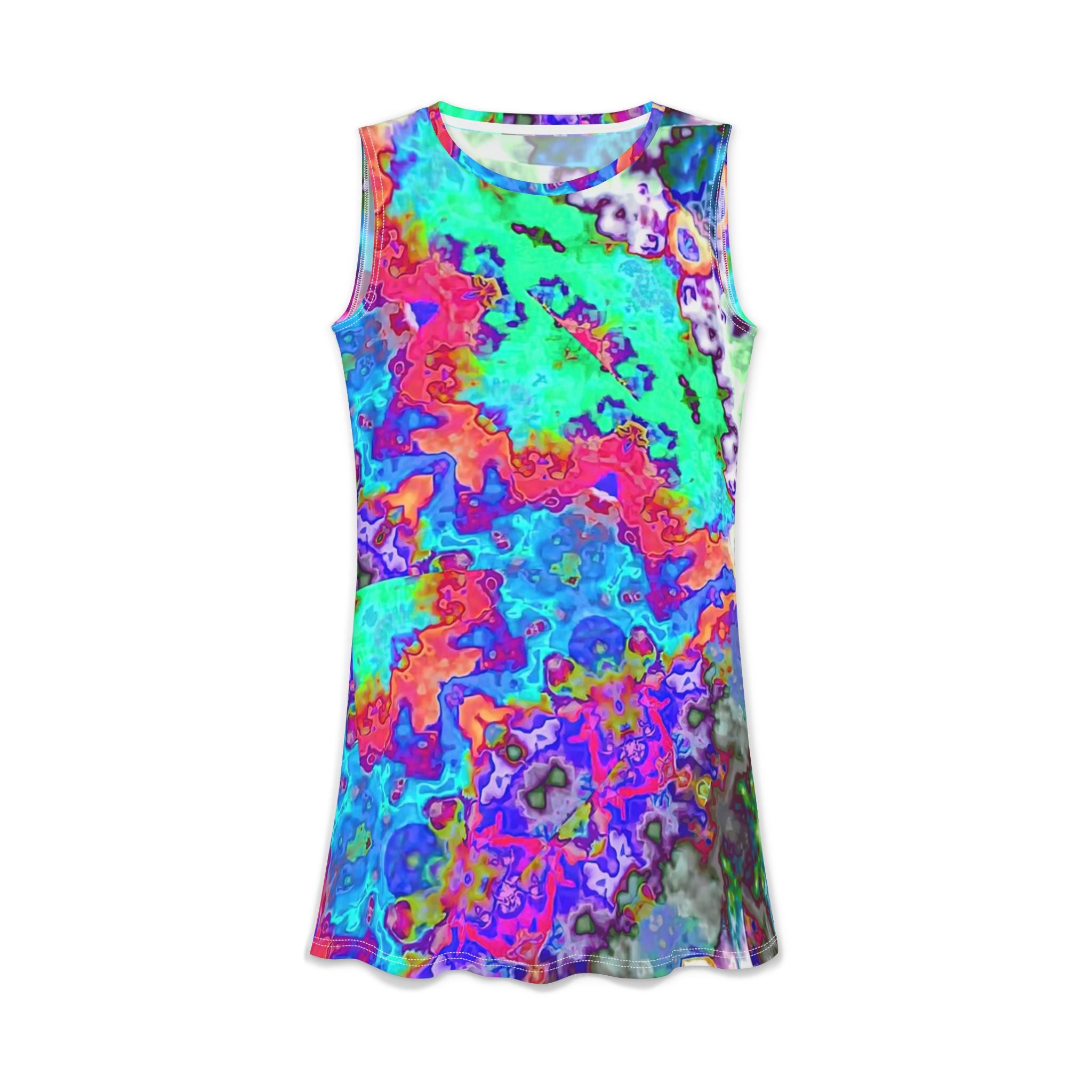 Women's Casual Dress – Bone Candy (AOP)