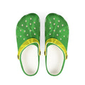 EVA Clogs — Sun Spots Green
