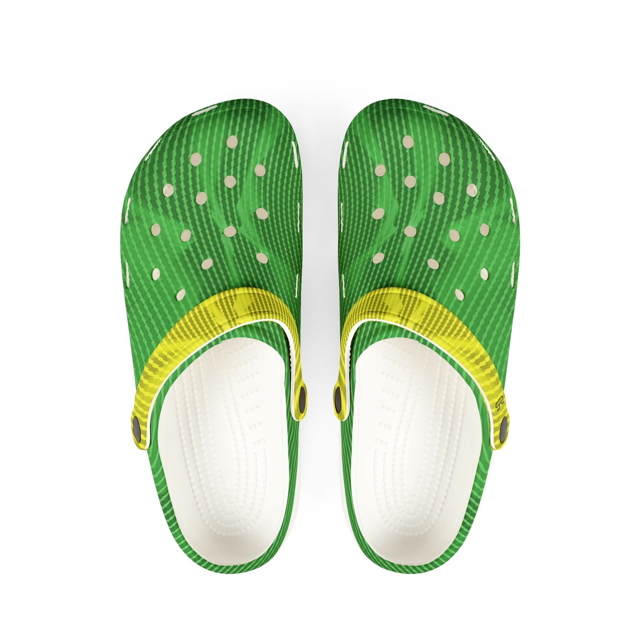 EVA Clogs — Sun Spots Green