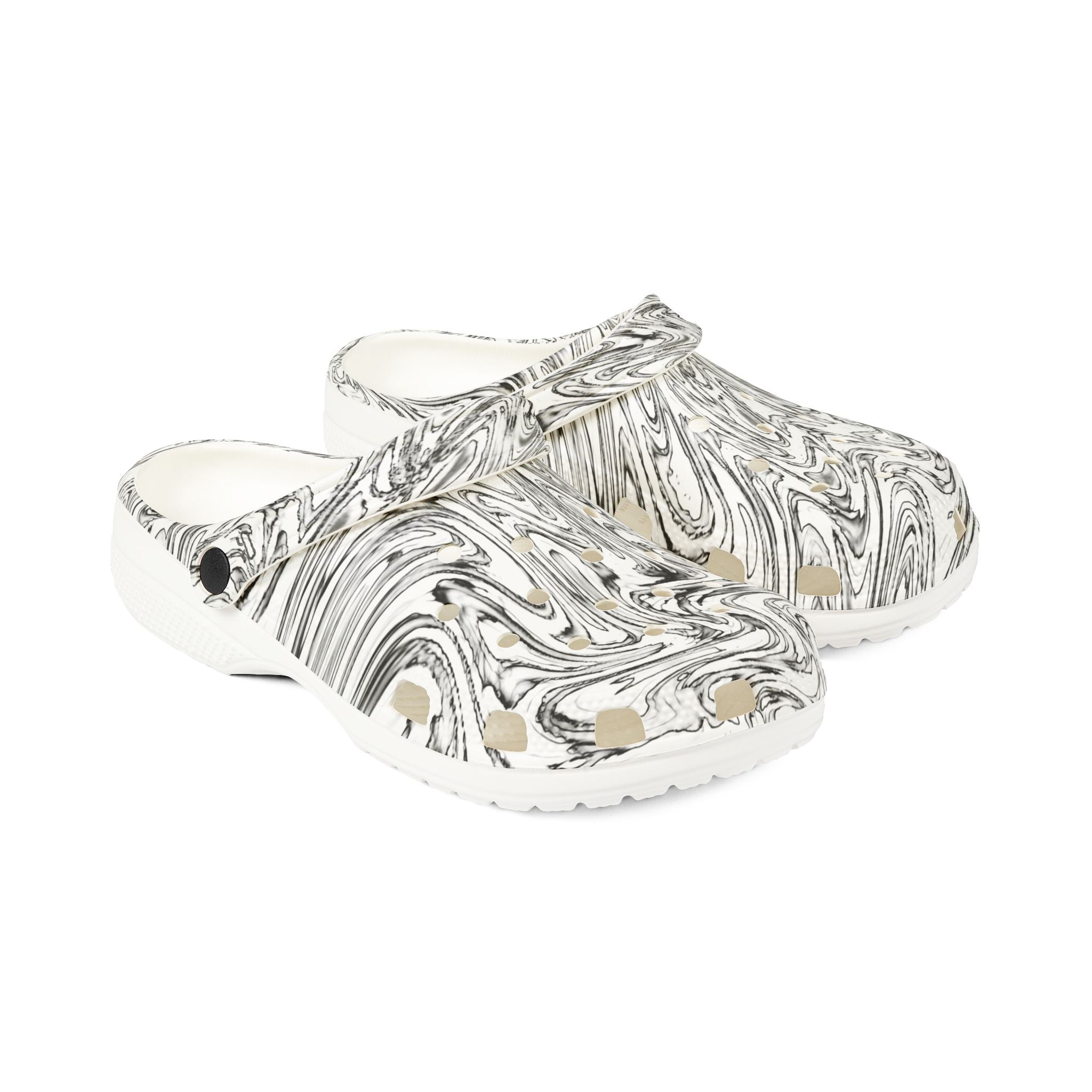 EVA Clogs — Hoops BW