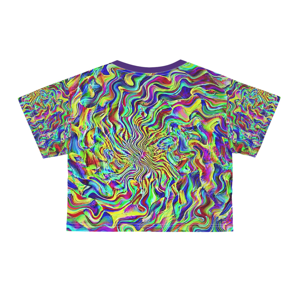 Crop Tee "Formulandscape" (AOP)