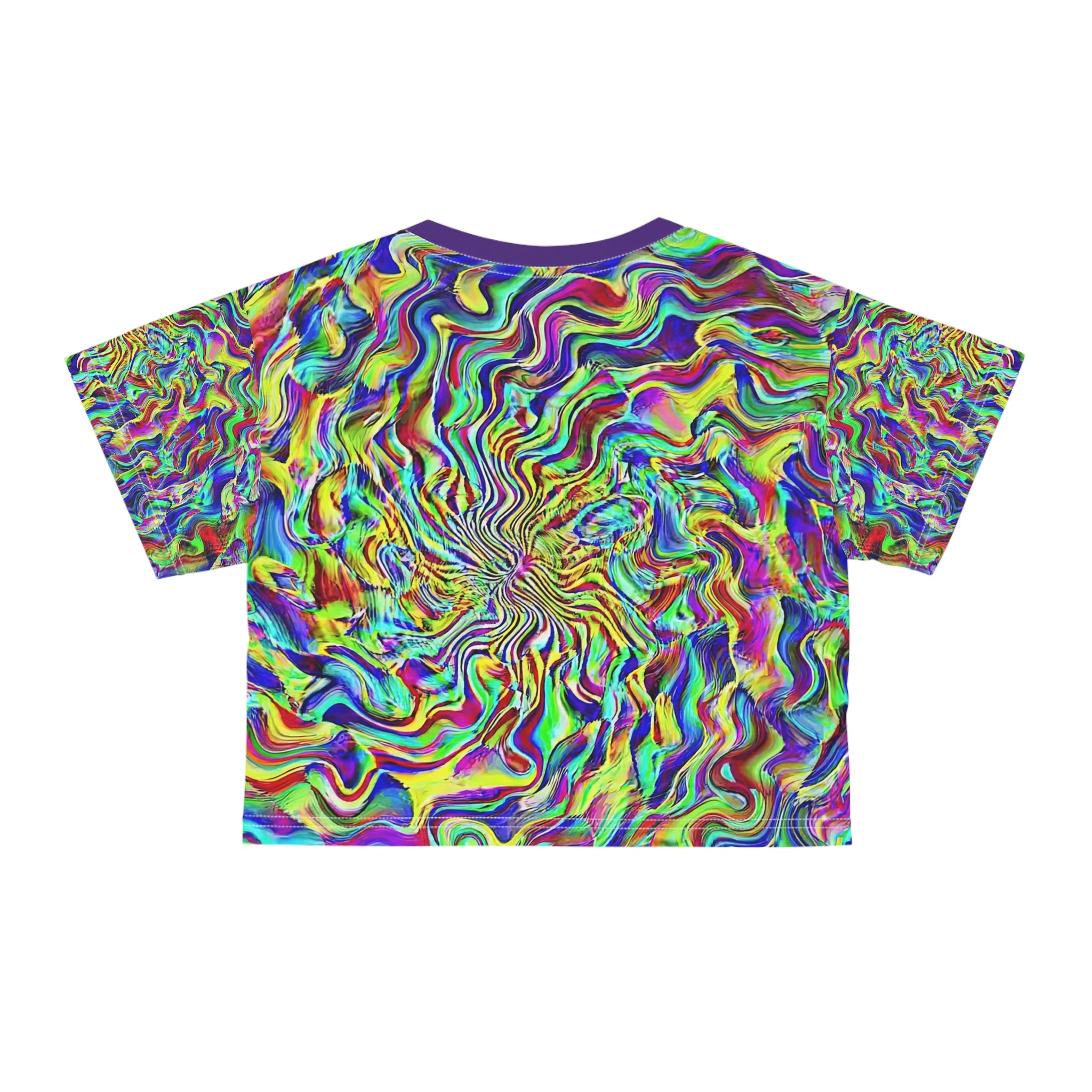 Crop Tee "Formulandscape" (AOP)