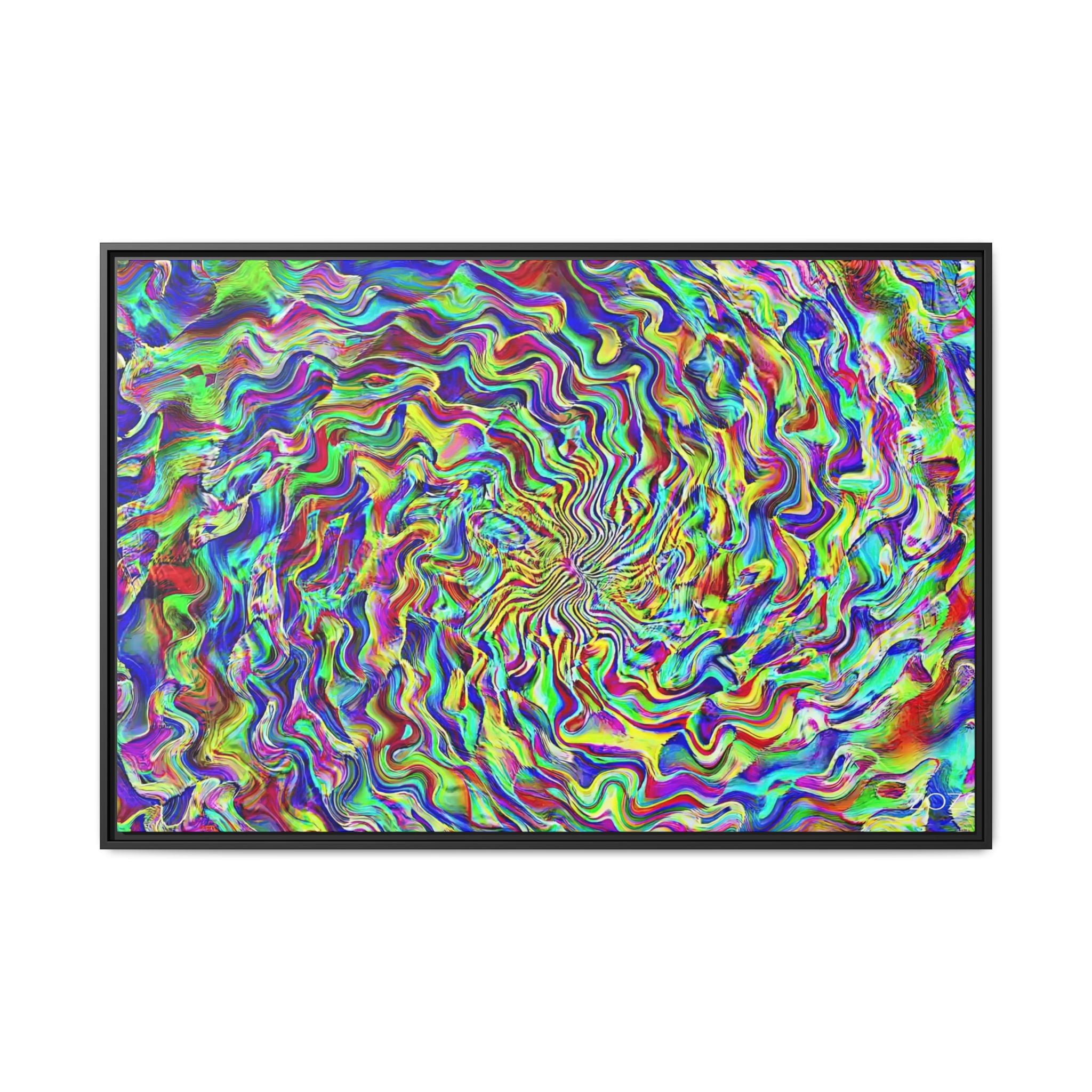 Framed Canvas Art — "Formulandscape"