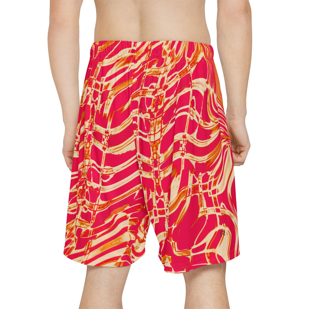 Men’s Sports Shorts — Fiesta Flame