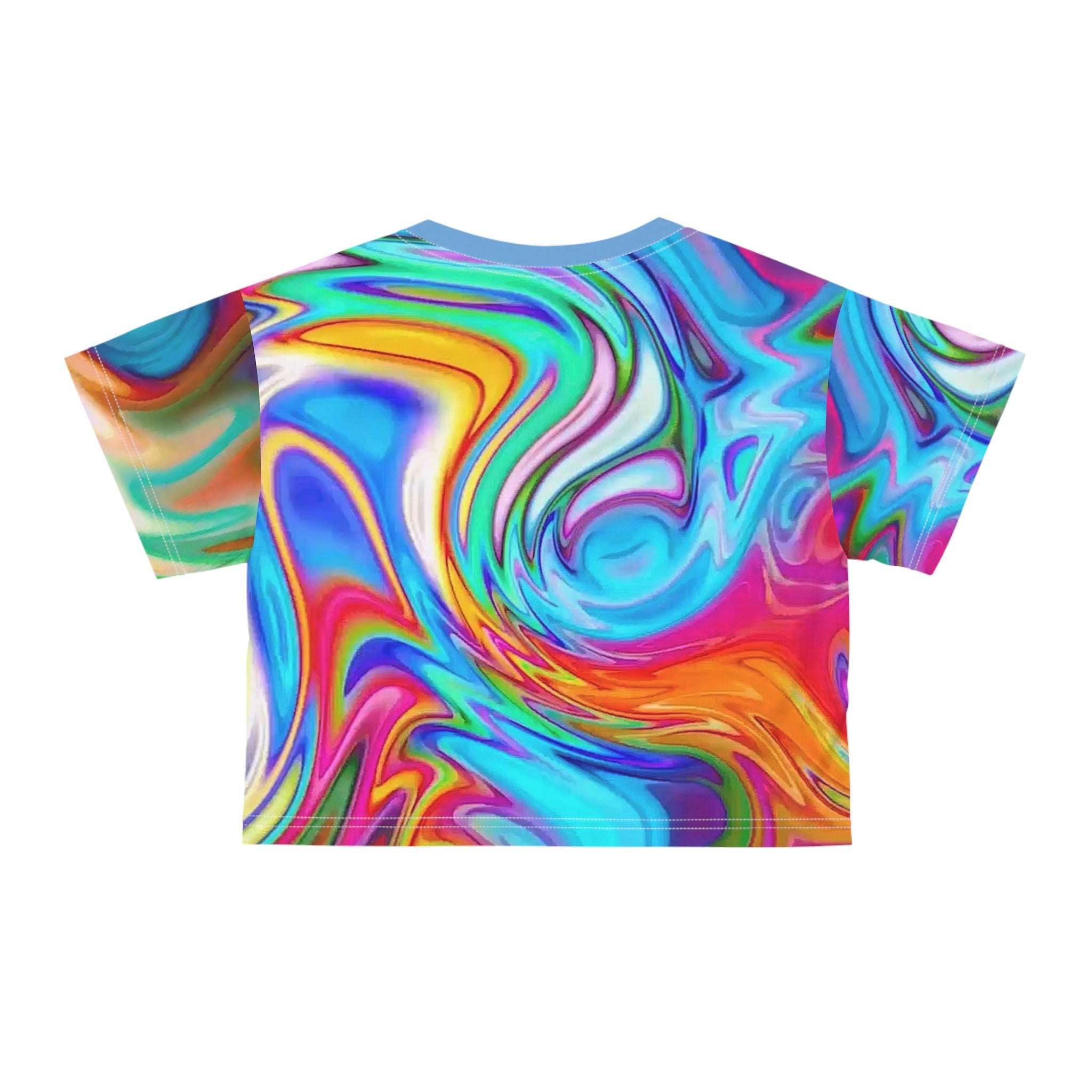Crop Tee "Metatonal" (AOP)