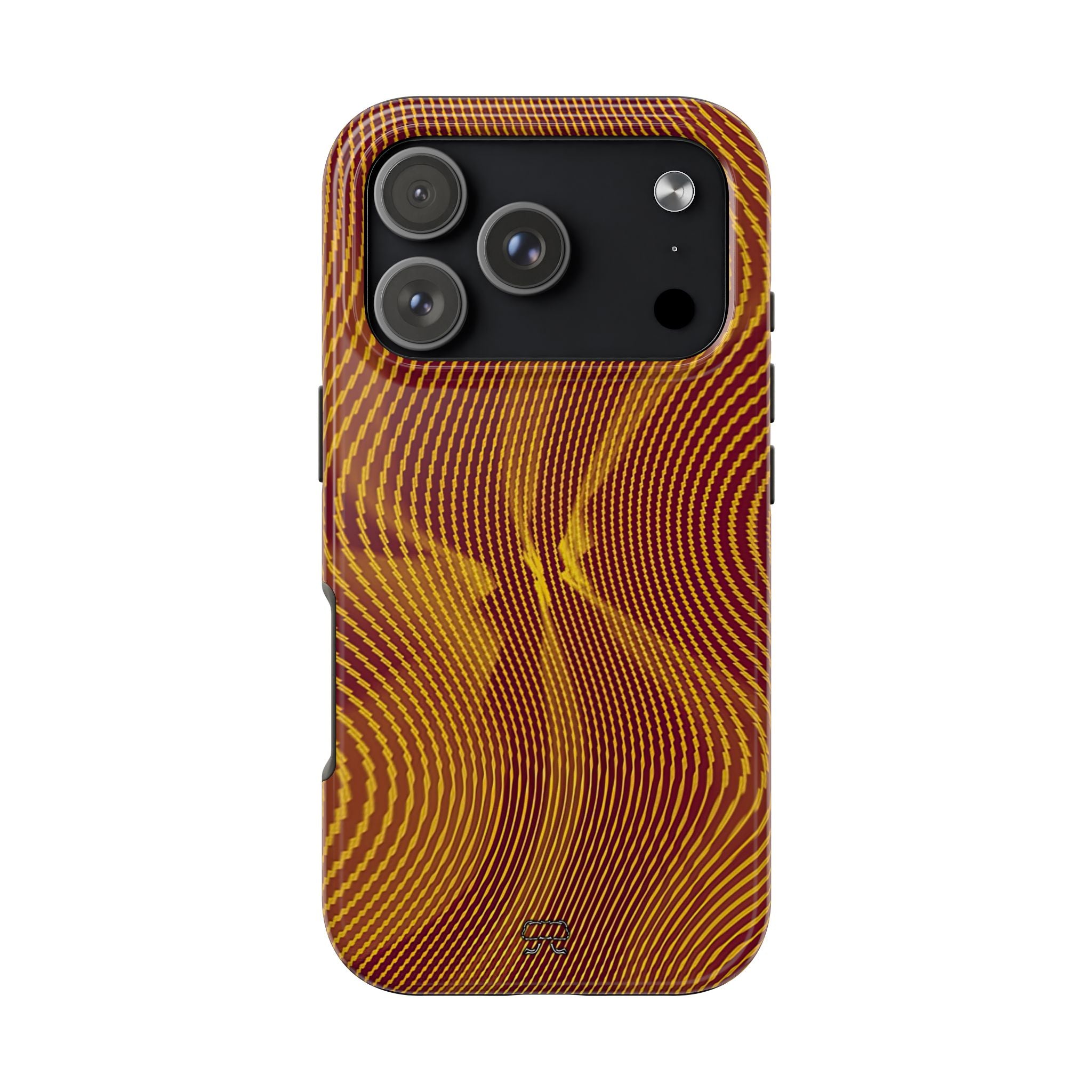 iPhone 17 Durable Shockproof Case --- Sun Spots Gold
