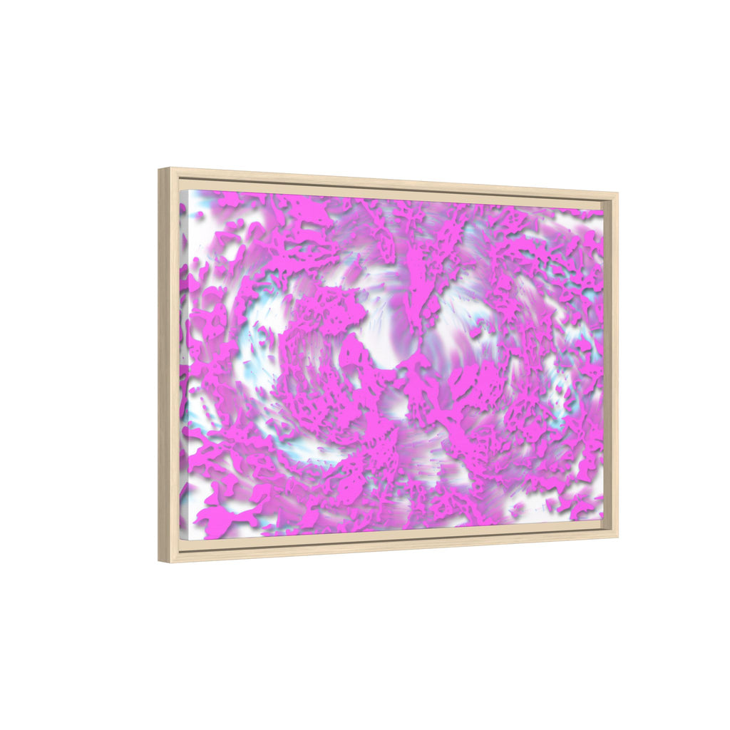 Framed Canvas Art - Tracers Cotton Candy
