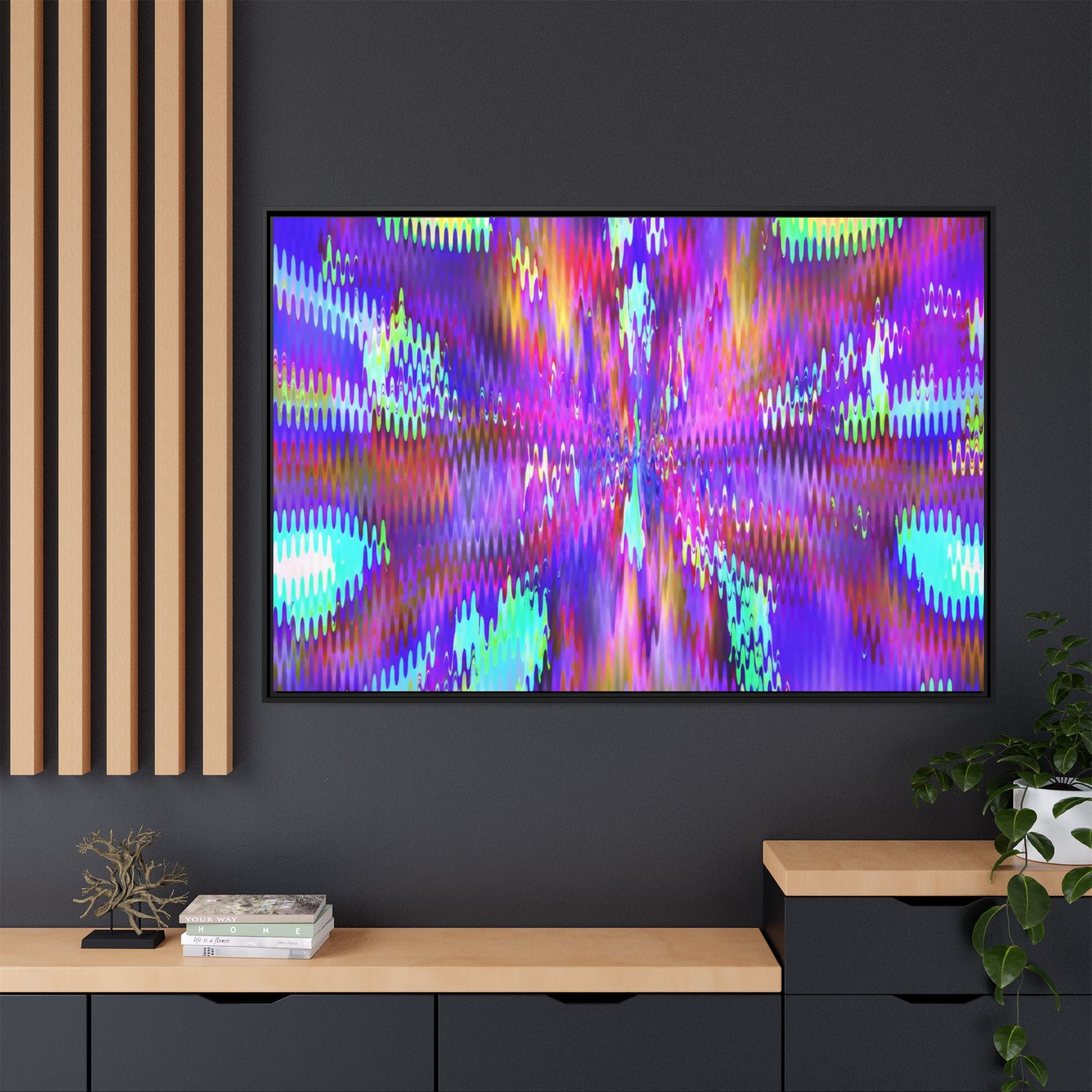 Framed Canvas Art — "Sub Bass"