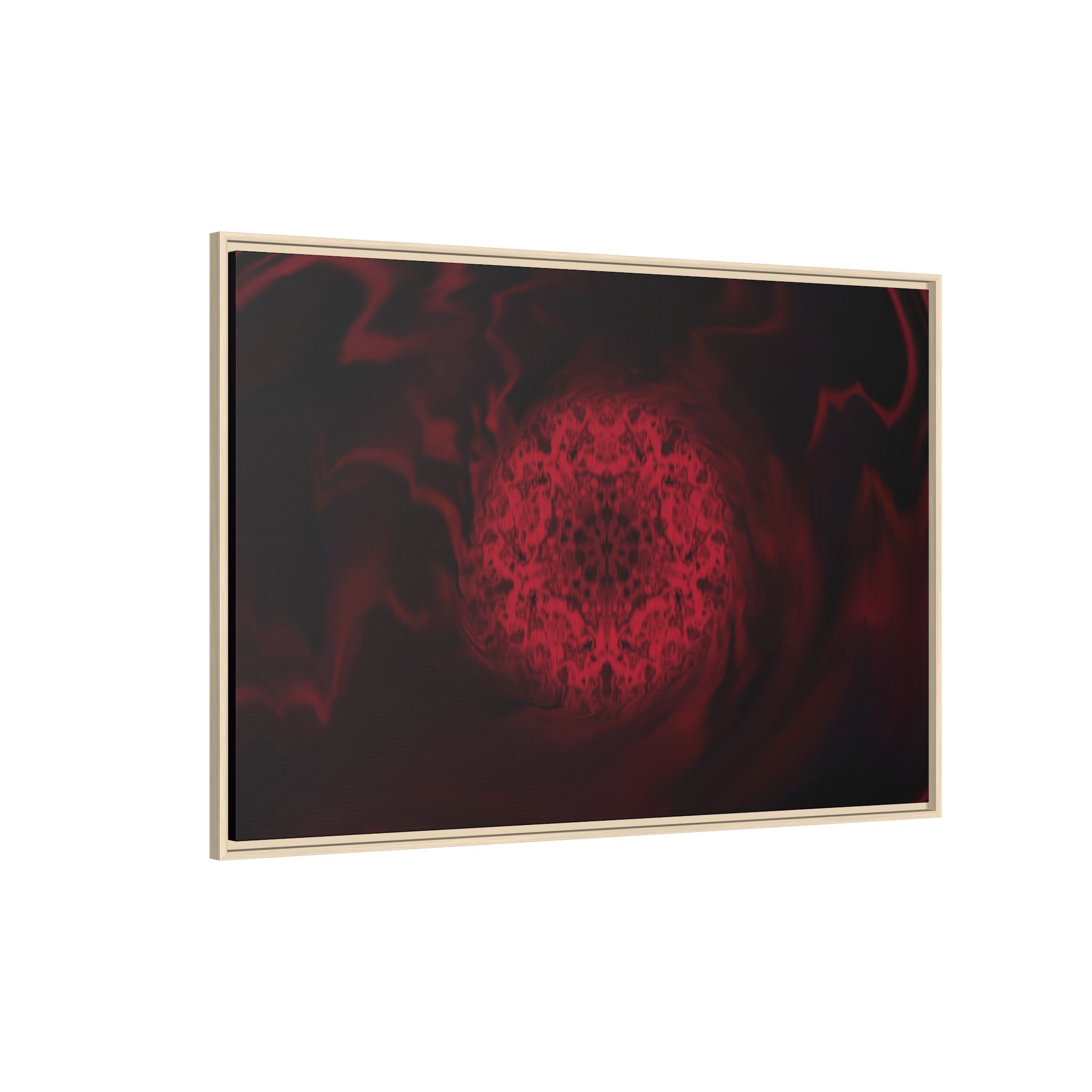 Framed Canvas Art — "Interlaced"