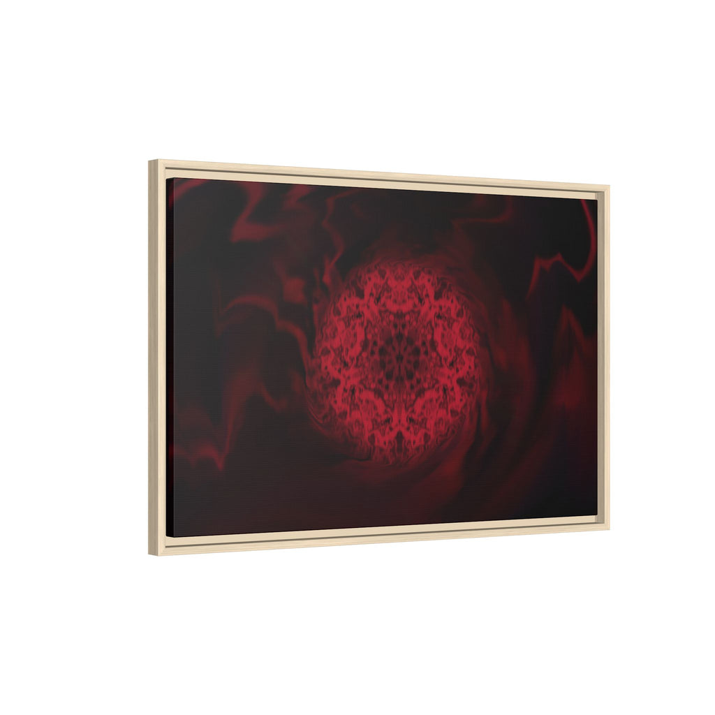 Framed Canvas Art — "Interlaced"