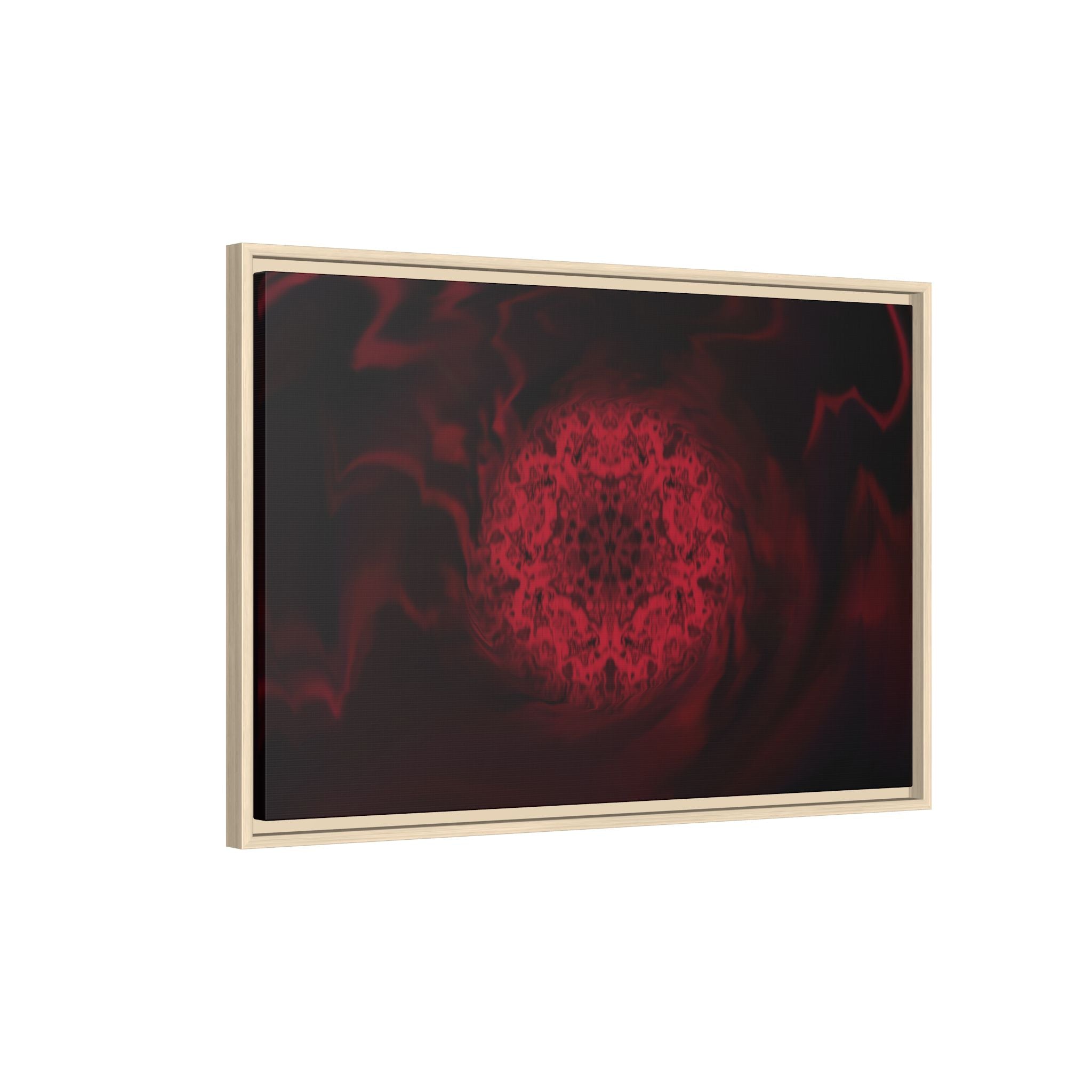 Framed Canvas Art — "Interlaced"
