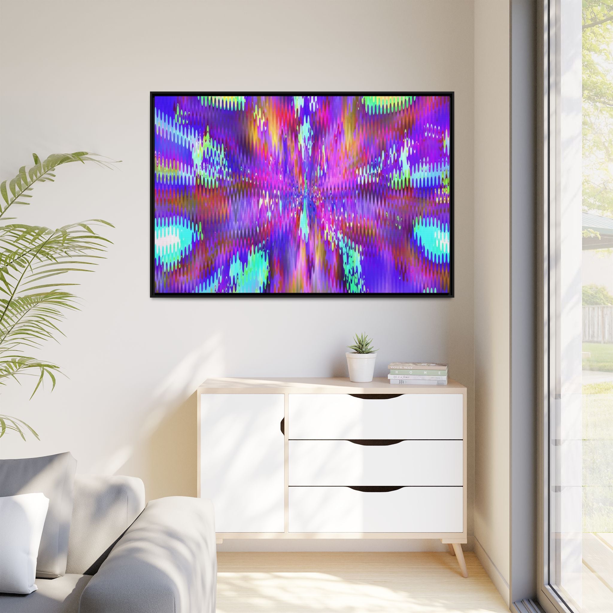 Framed Canvas Art — "Sub Bass"