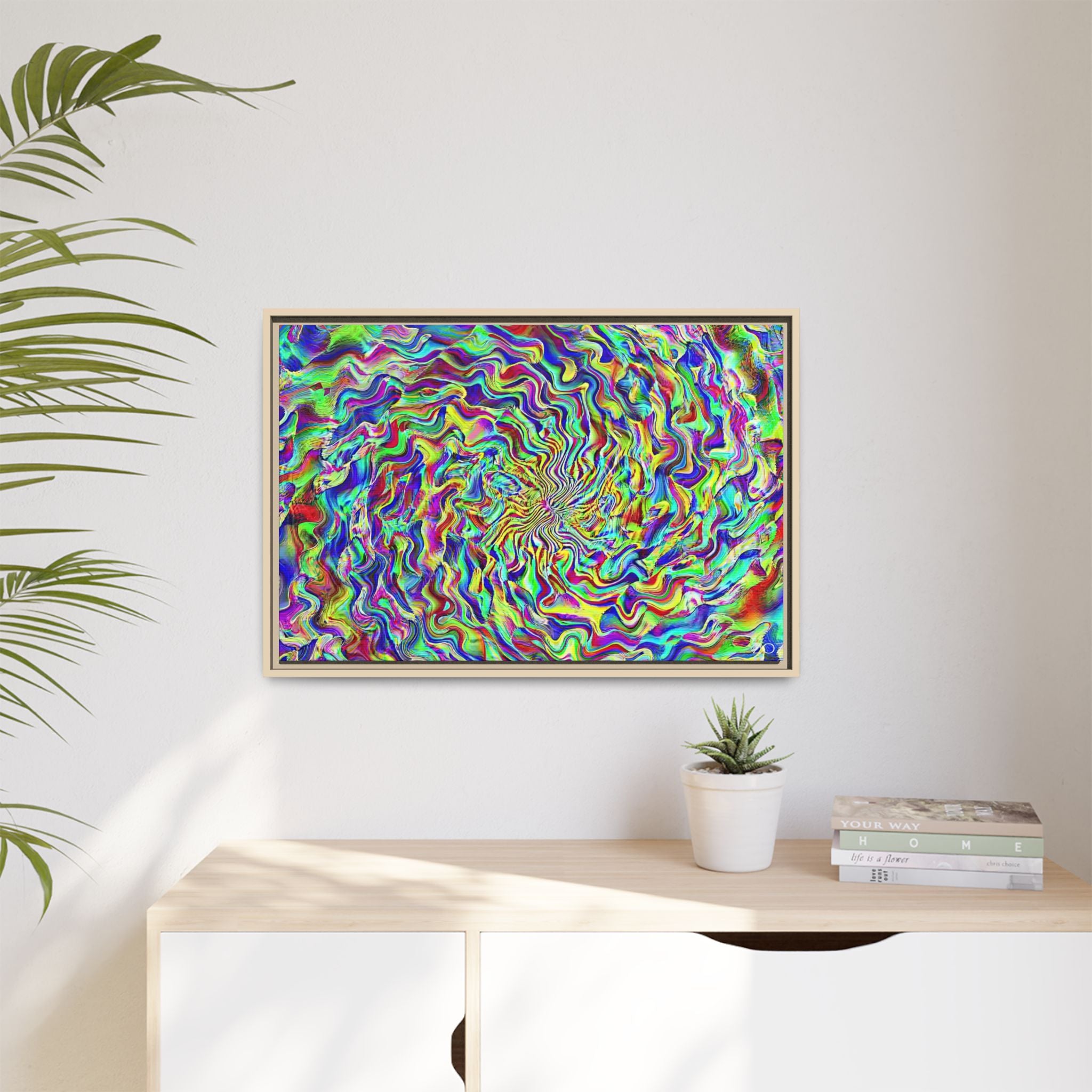 Framed Canvas Art — "Formulandscape"