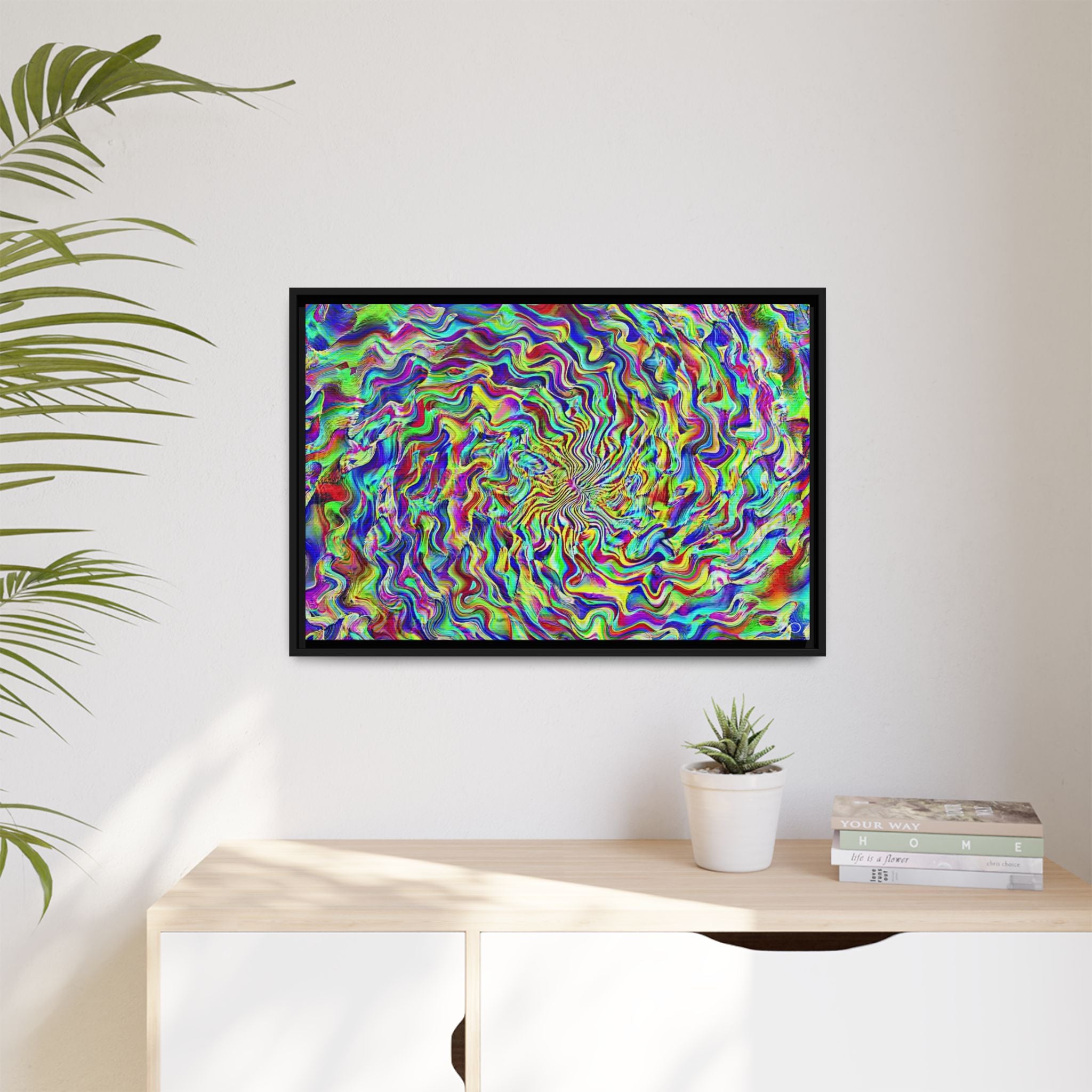 Framed Canvas Art — "Formulandscape"