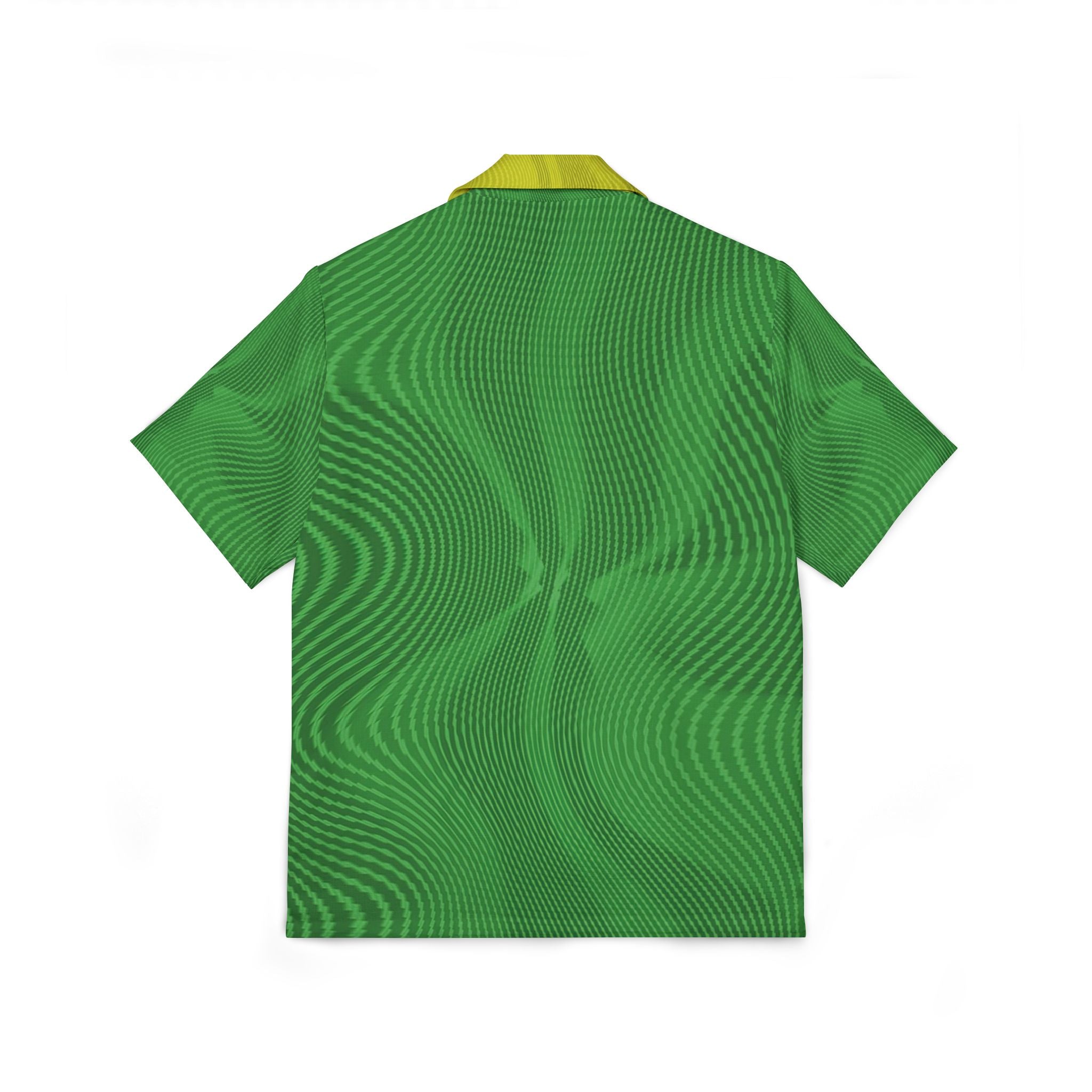 Hawaiian Shirt - Sun Spots Green