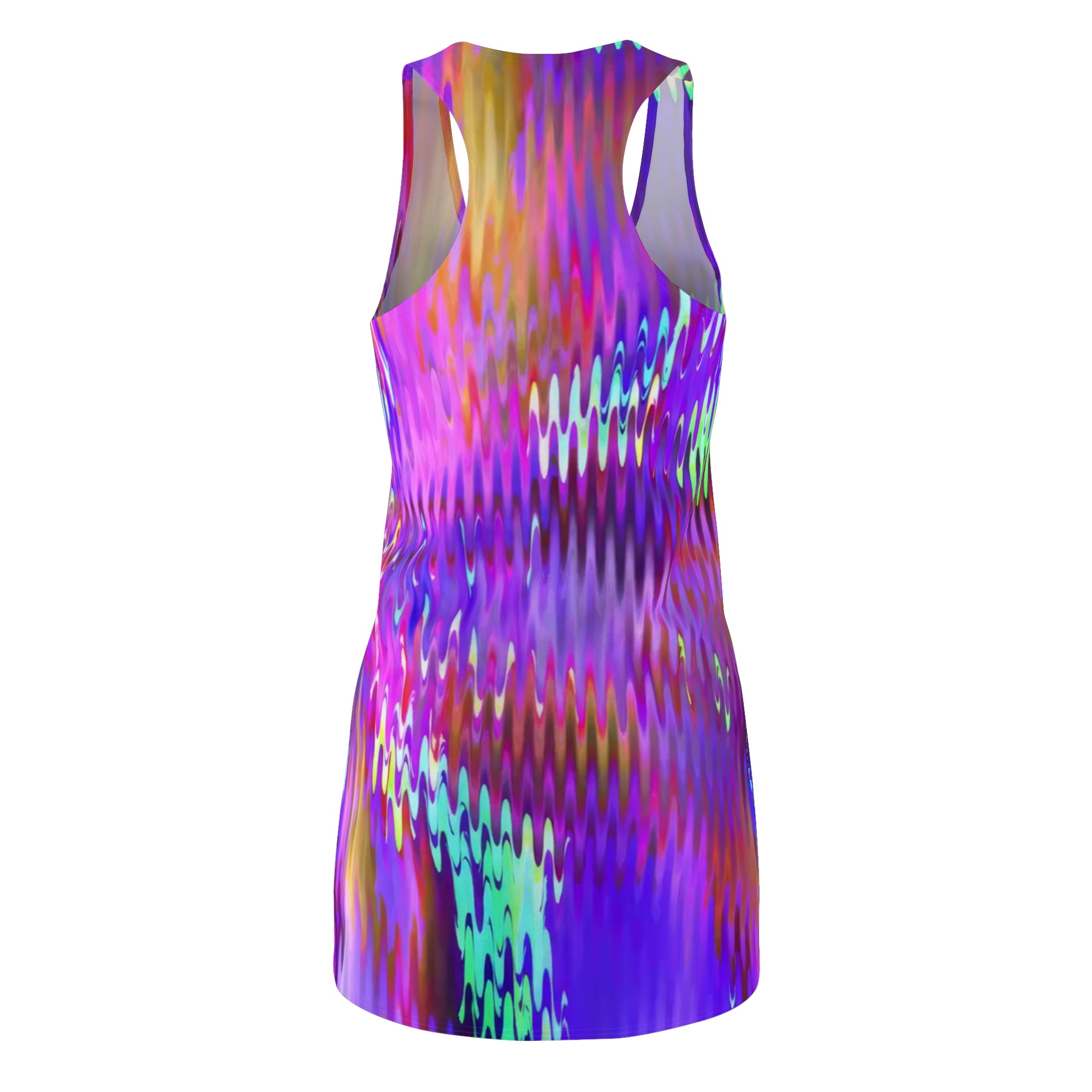 Racerback Dress — Sub Bass (AOP)