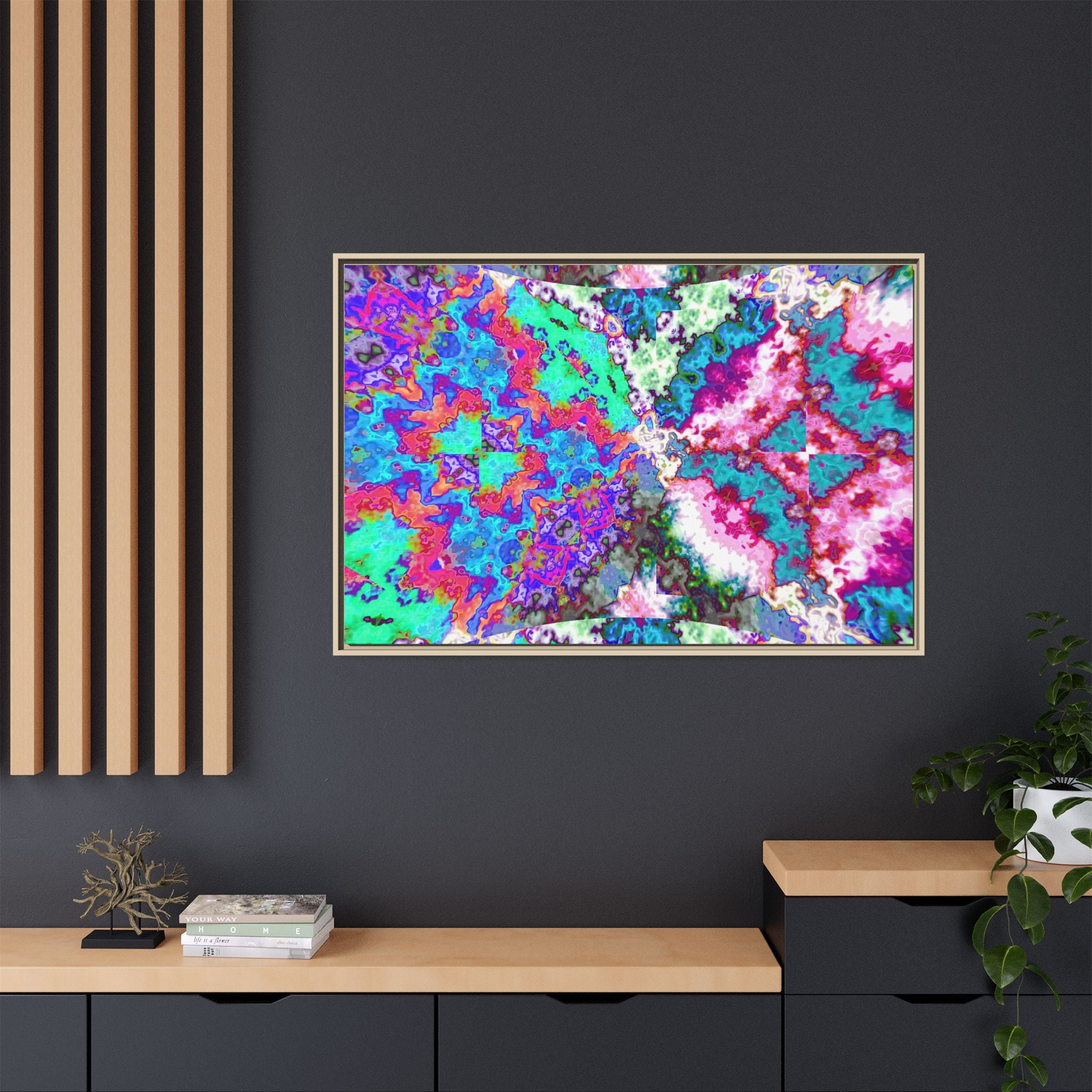 Framed Canvas Art — "Bone Candy"