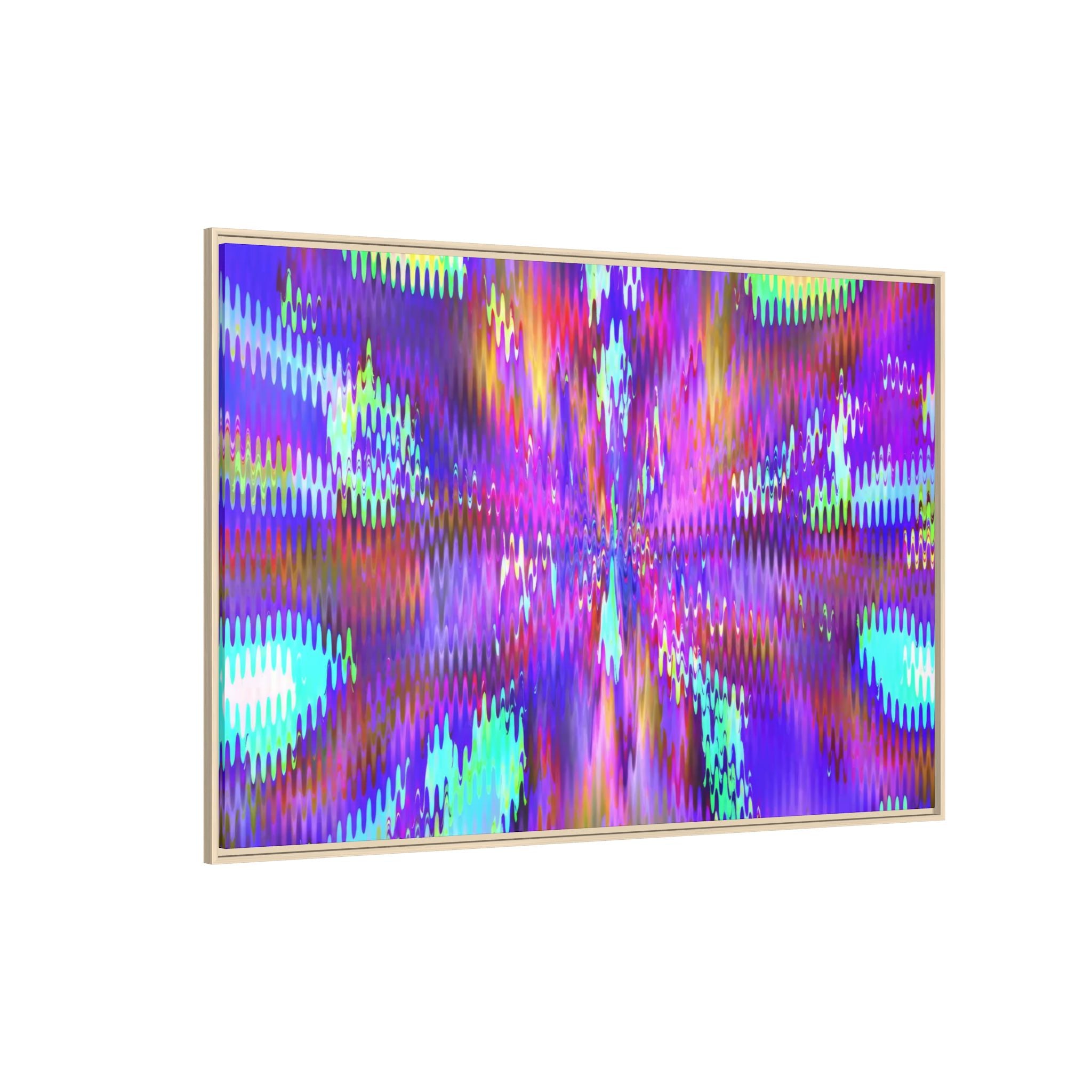 Framed Canvas Art — "Sub Bass"