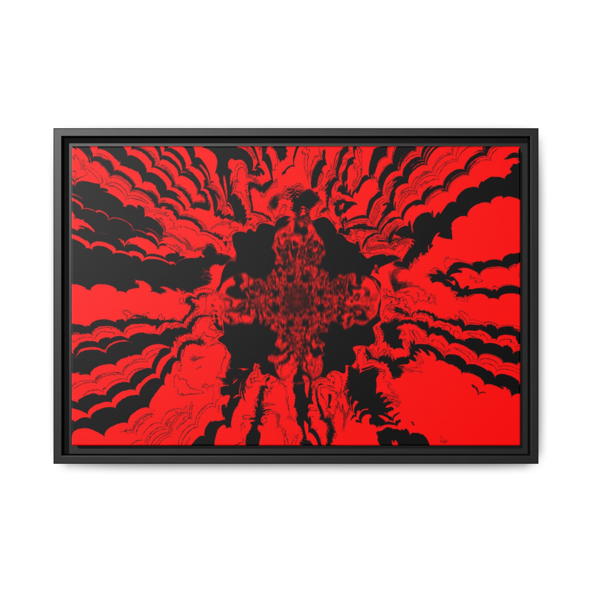 Framed Canvas Art — "Subcranial"