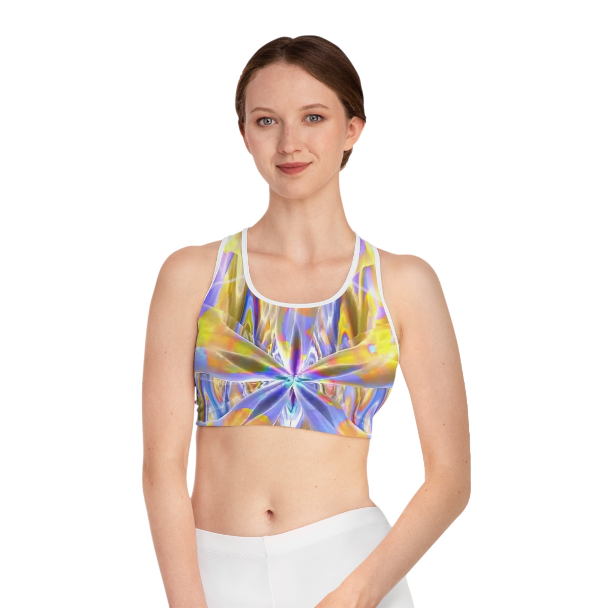 Sports Bra "Delirium Star" (AOP)