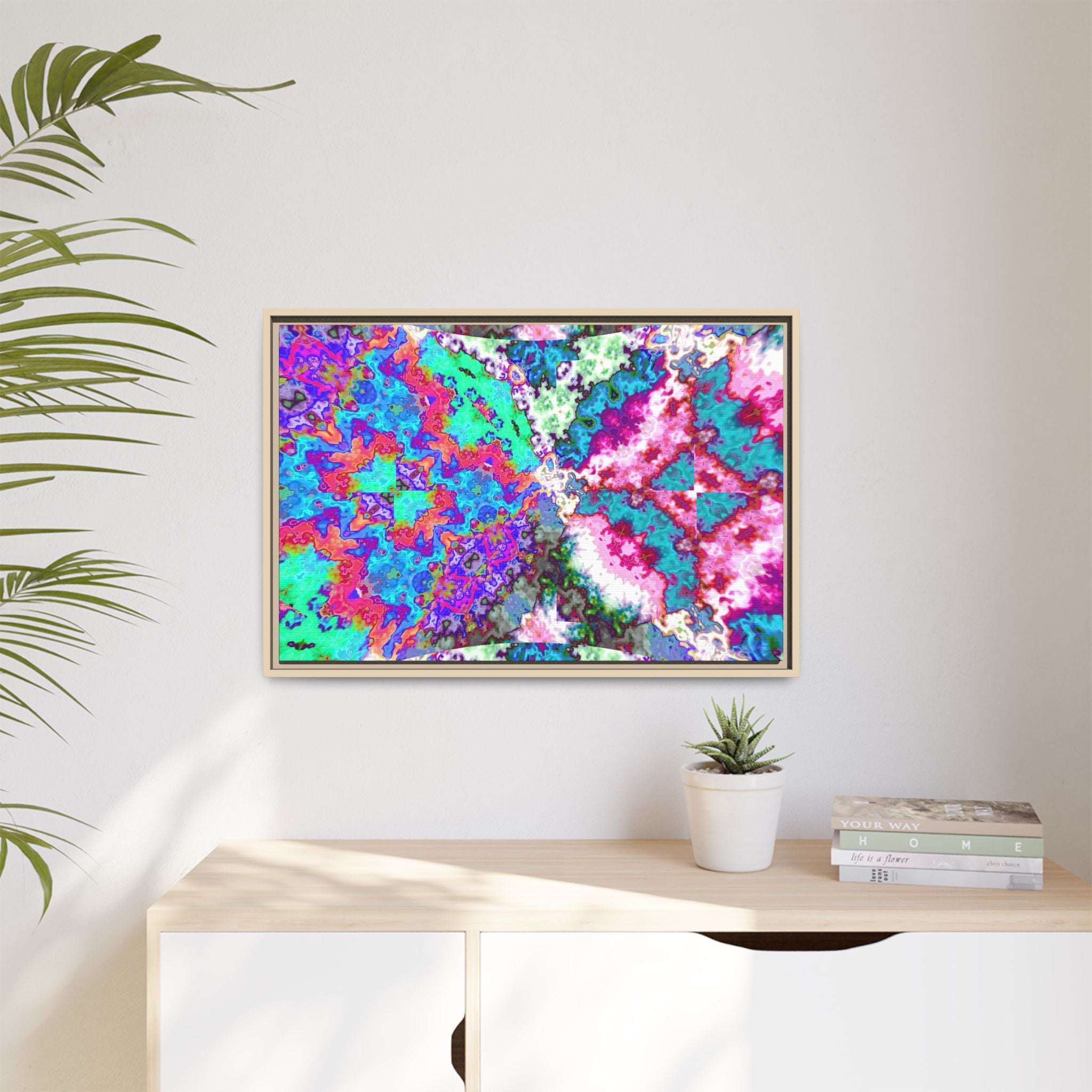 Framed Canvas Art — "Bone Candy"