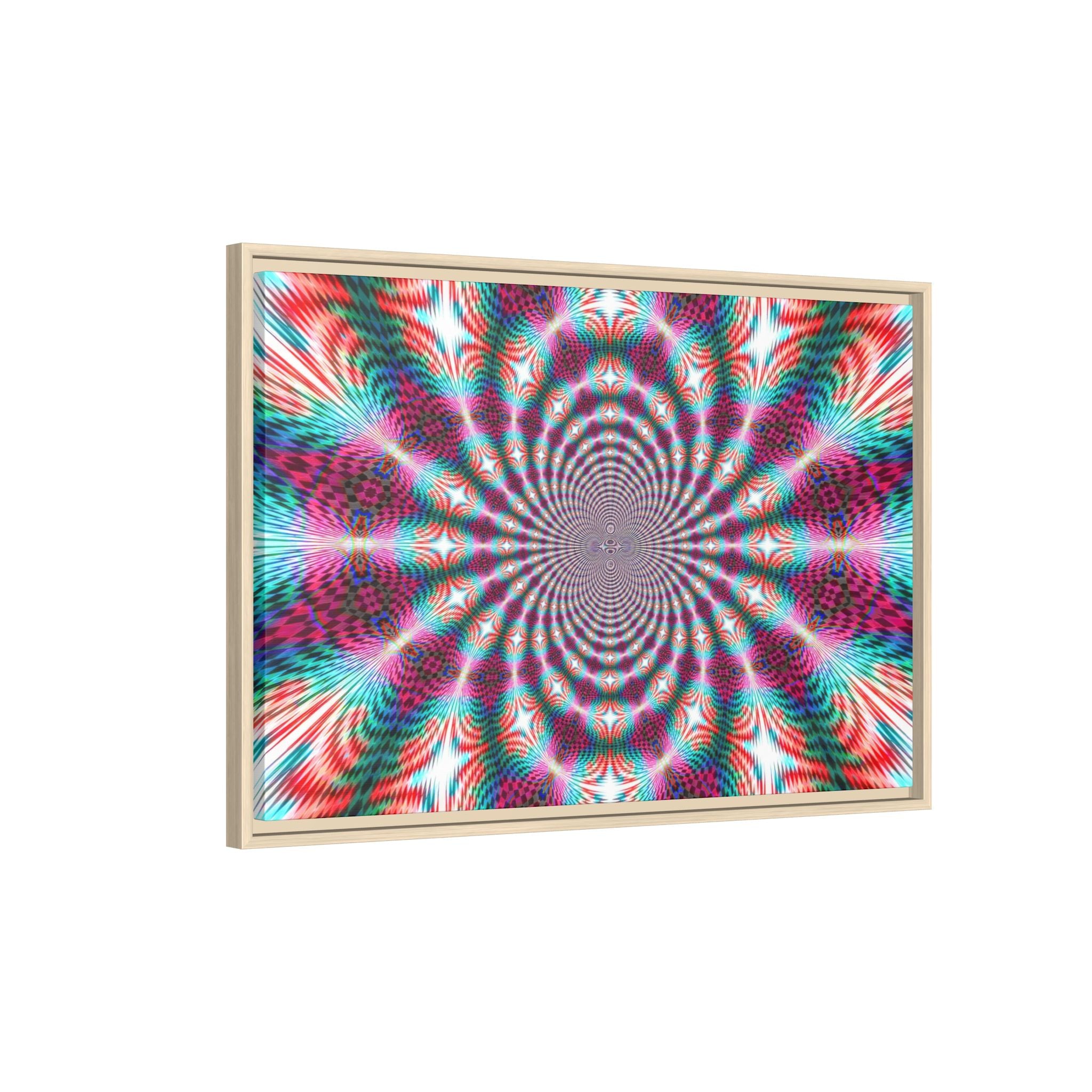 Framed Canvas Art — "QOV"