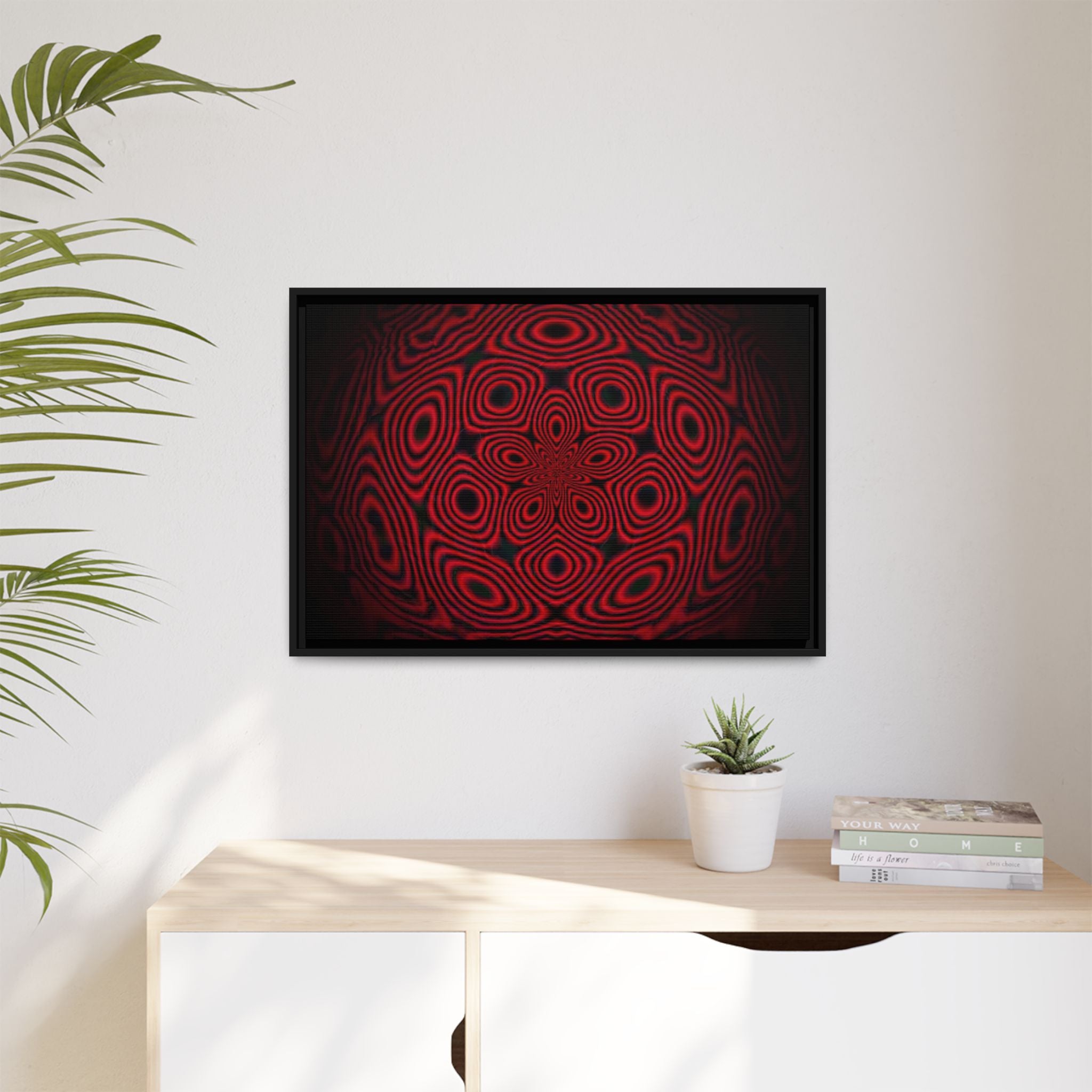 Framed Canvas Art — "Trepitorial"