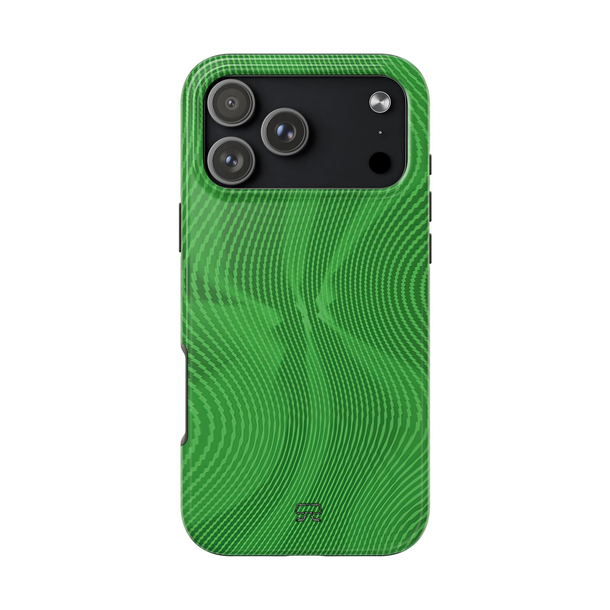 iPhone 17 Durable Shockproof Case --- Sun Spots Green