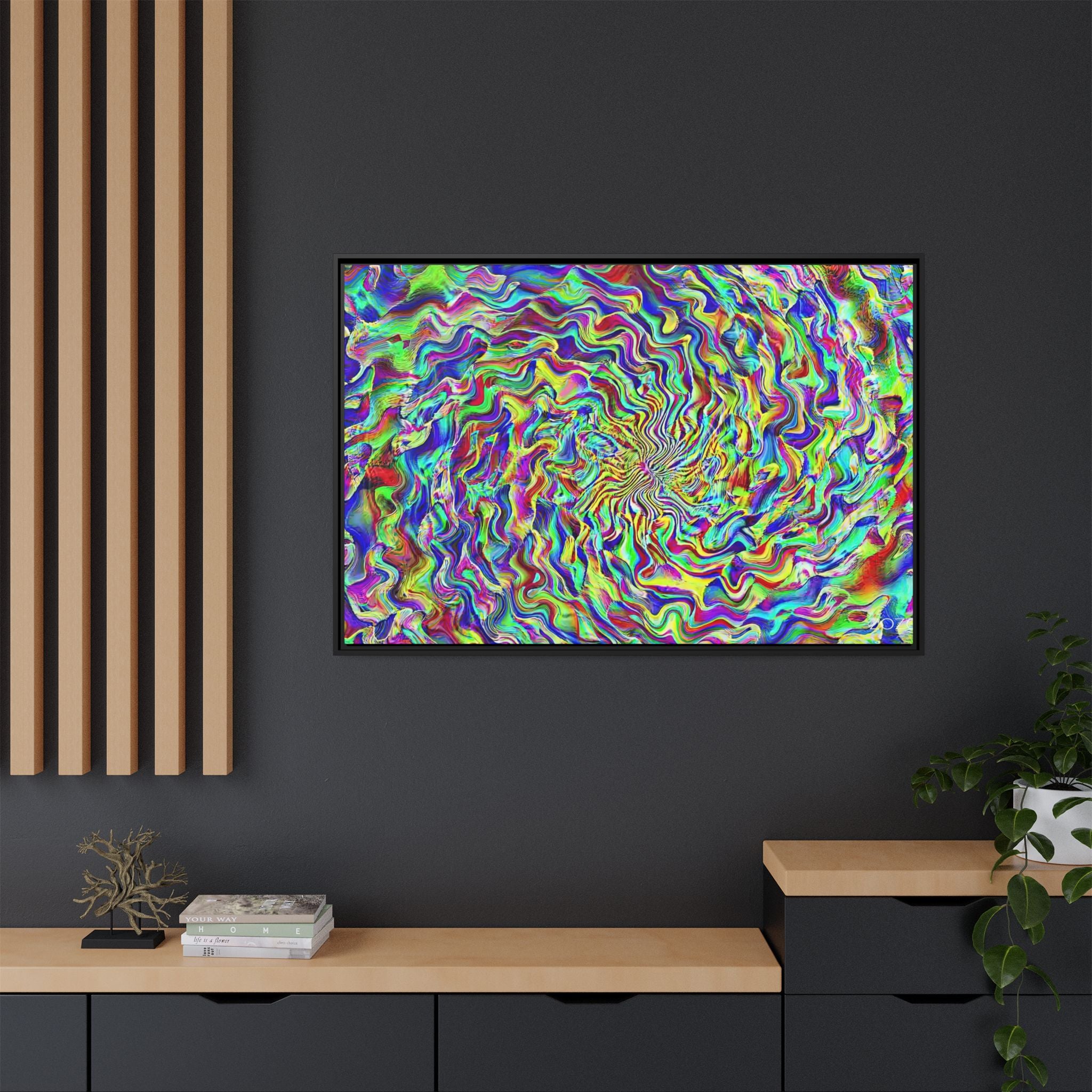 Framed Canvas Art — "Formulandscape"