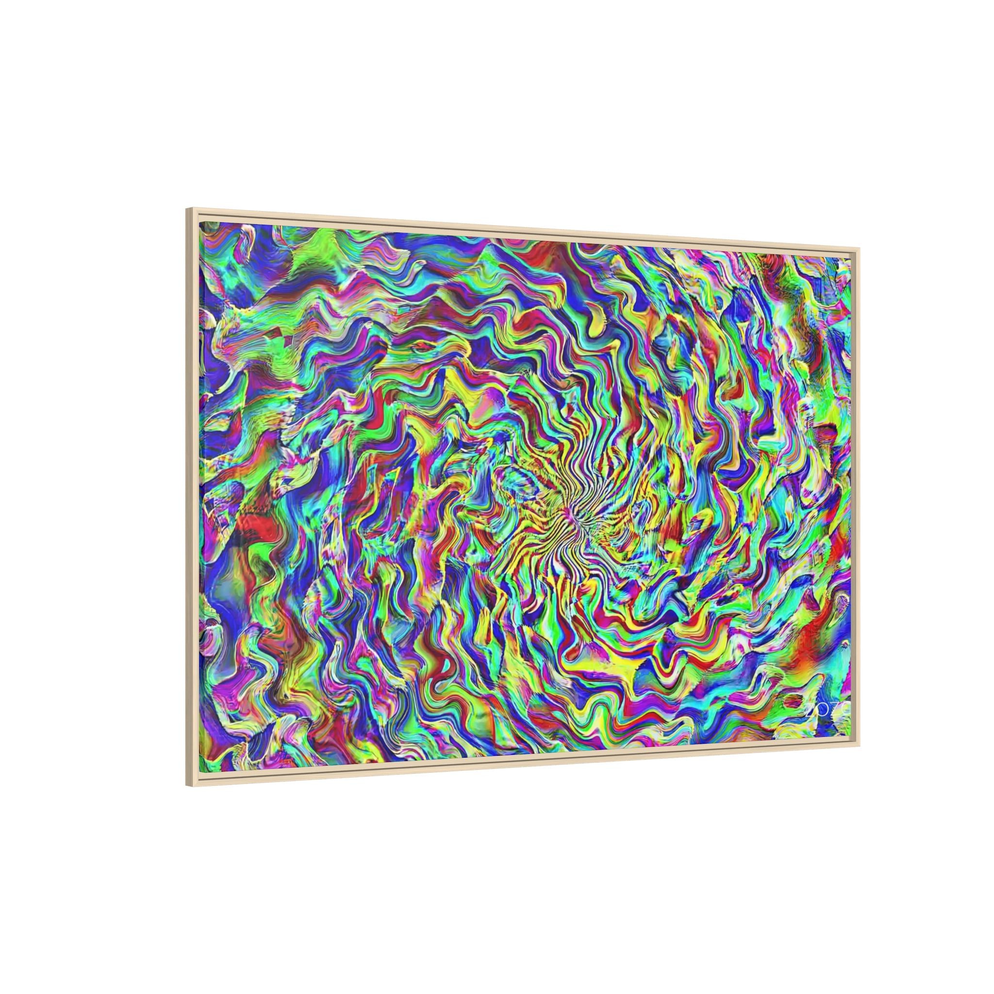 Framed Canvas Art — "Formulandscape"