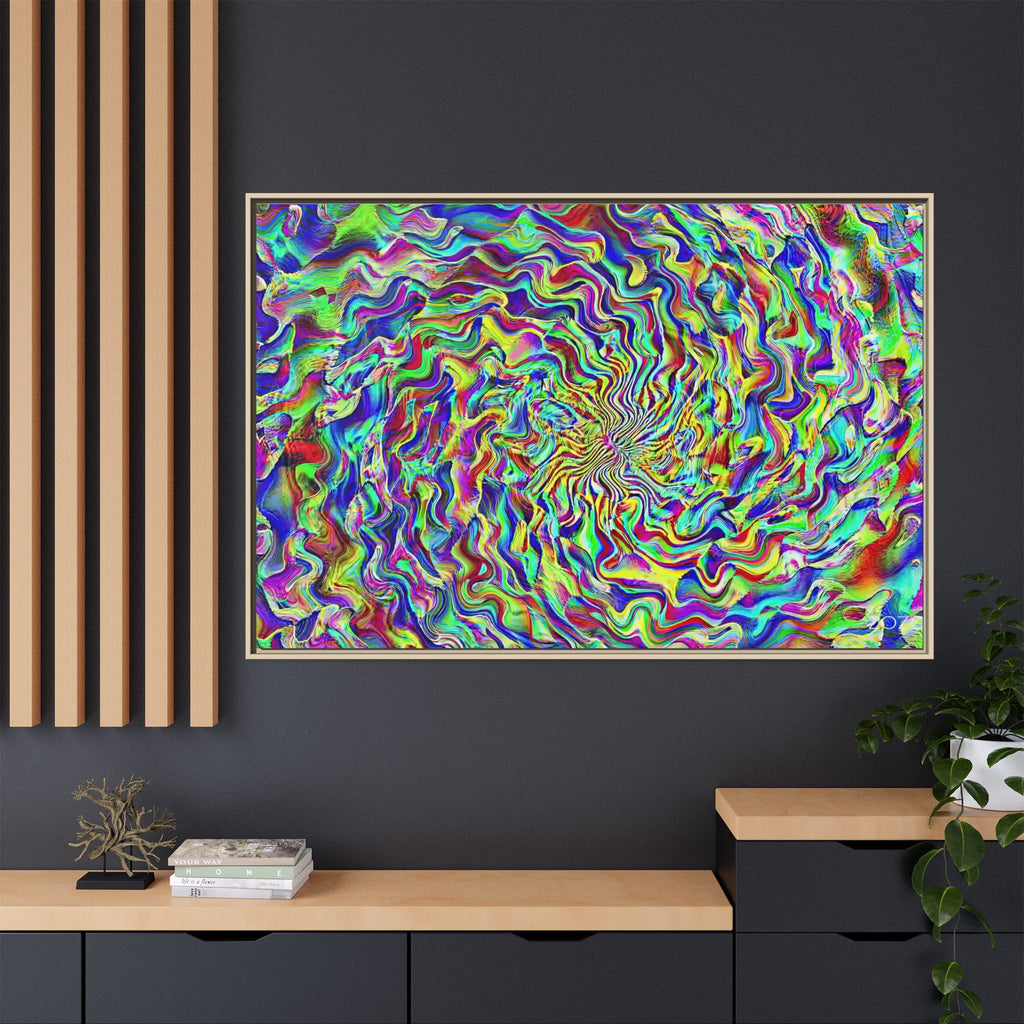 Framed Canvas Art — "Formulandscape"