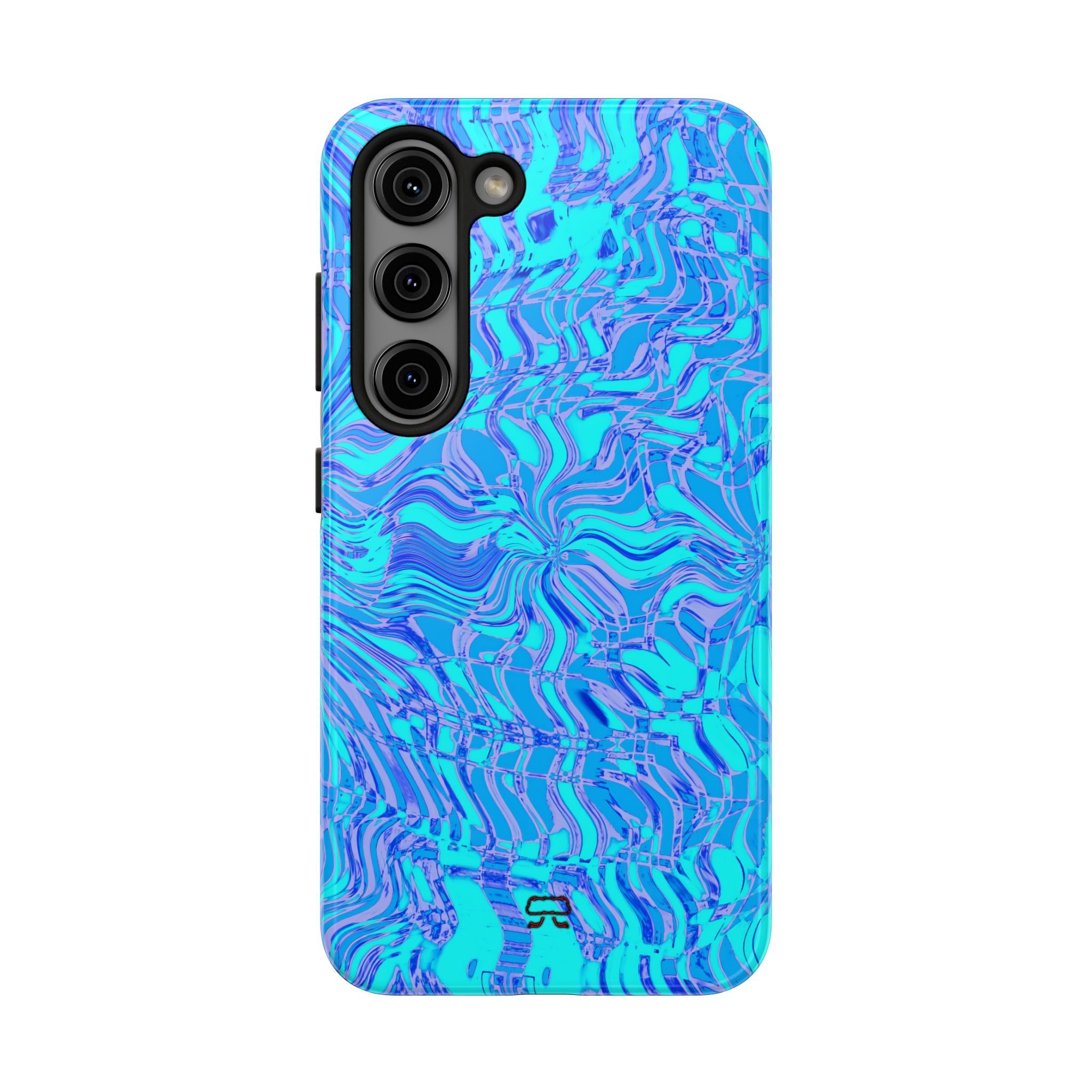 Samsung S21-S25 Tough Phone Case --- Fiesta Blu