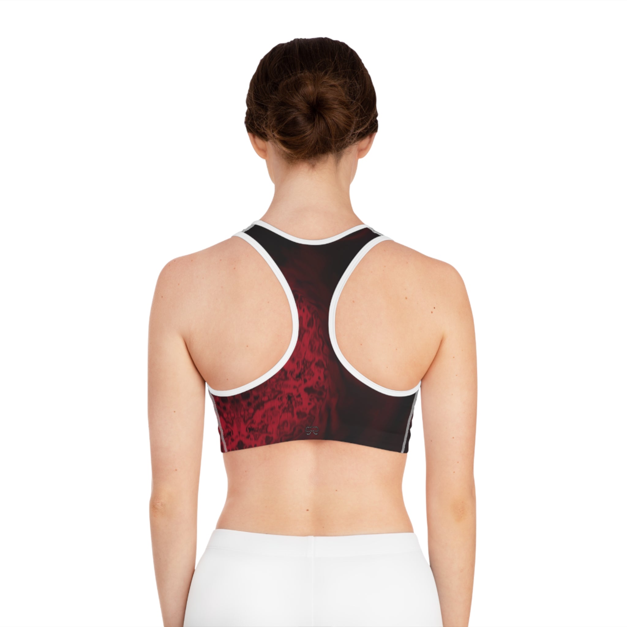 Sports Bra "Interlaced" (AOP)