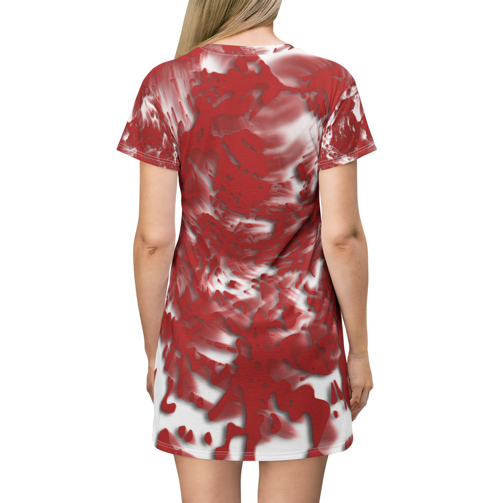 T-Shirt Dress - Tracers Red