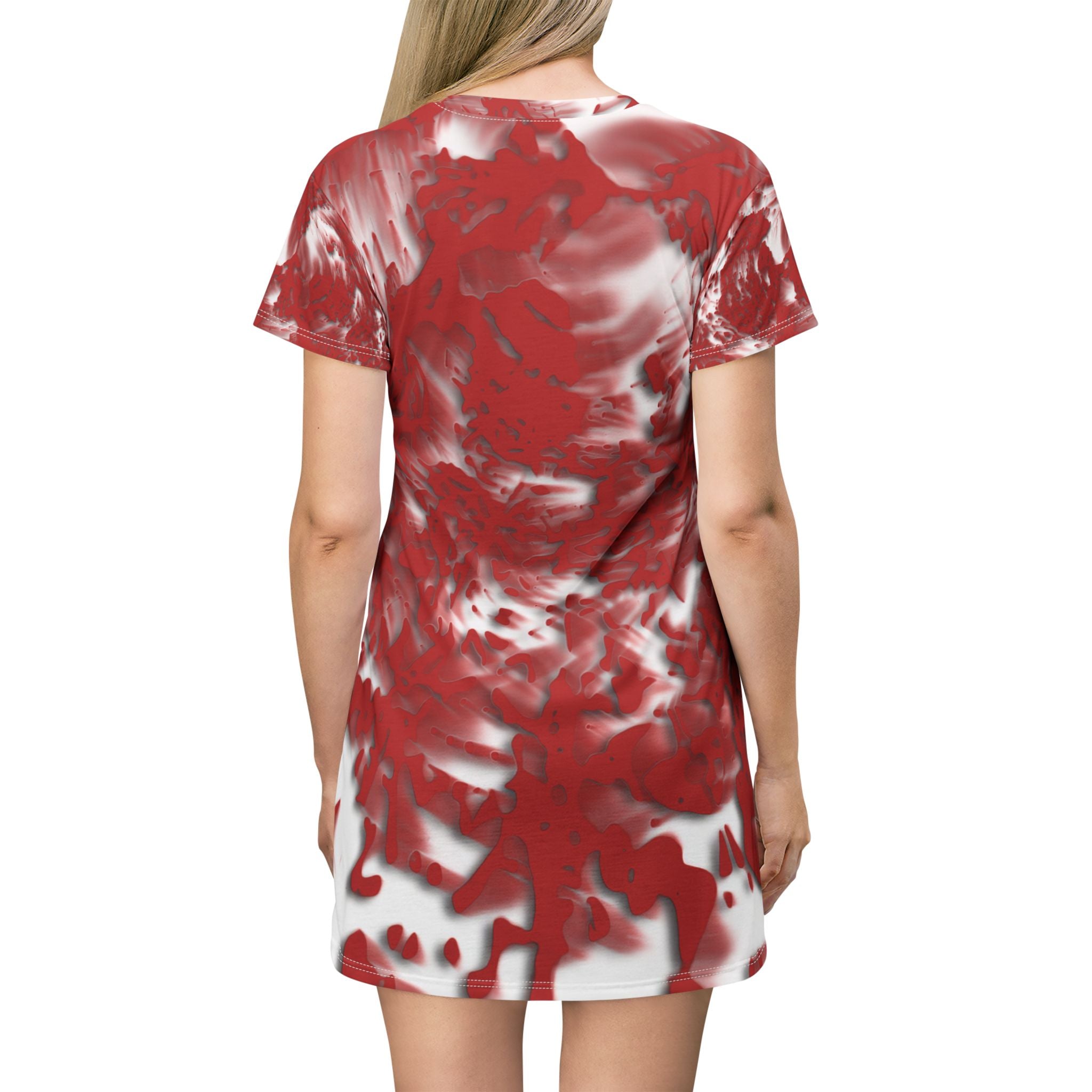 T-Shirt Dress - Tracers Red