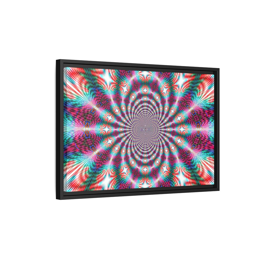 Framed Canvas Art — "QOV"