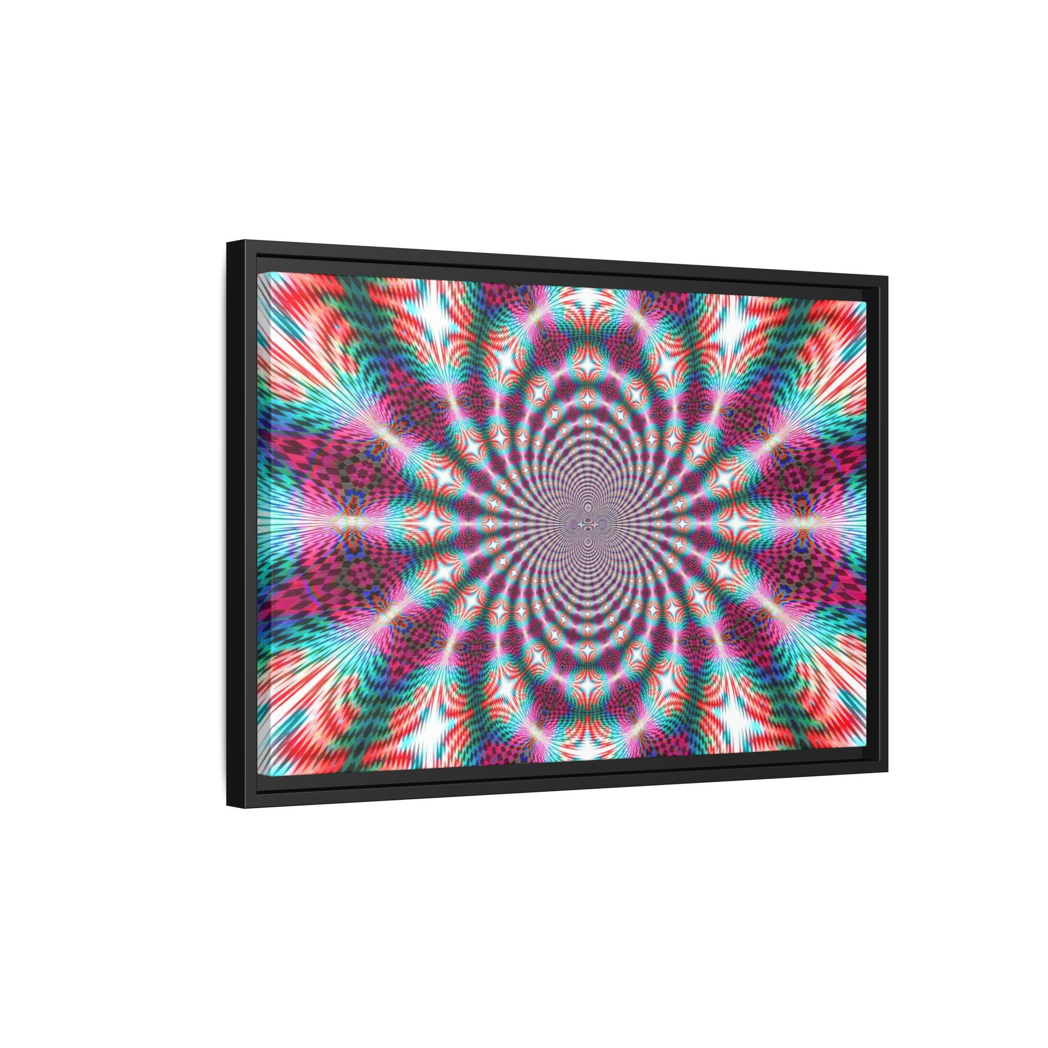 Framed Canvas Art — "QOV"