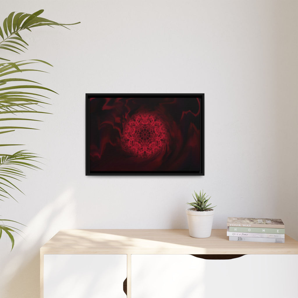 Framed Canvas Art — "Interlaced"