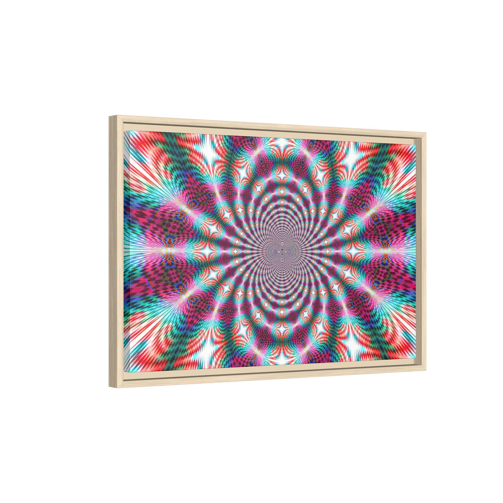 Framed Canvas Art — "QOV"